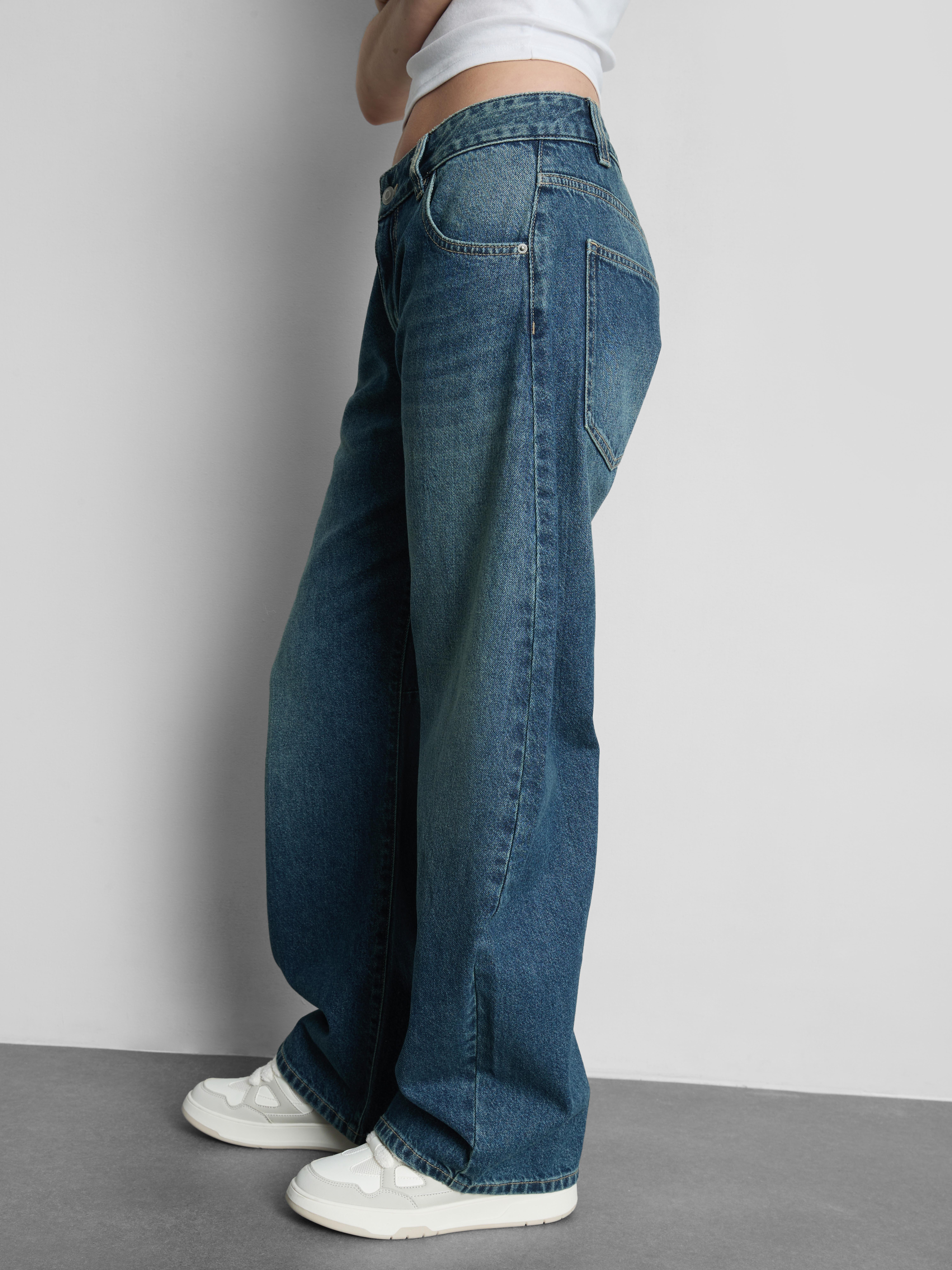 The Primark Scene | Cotton Denim Barrel-Leg Jeans
