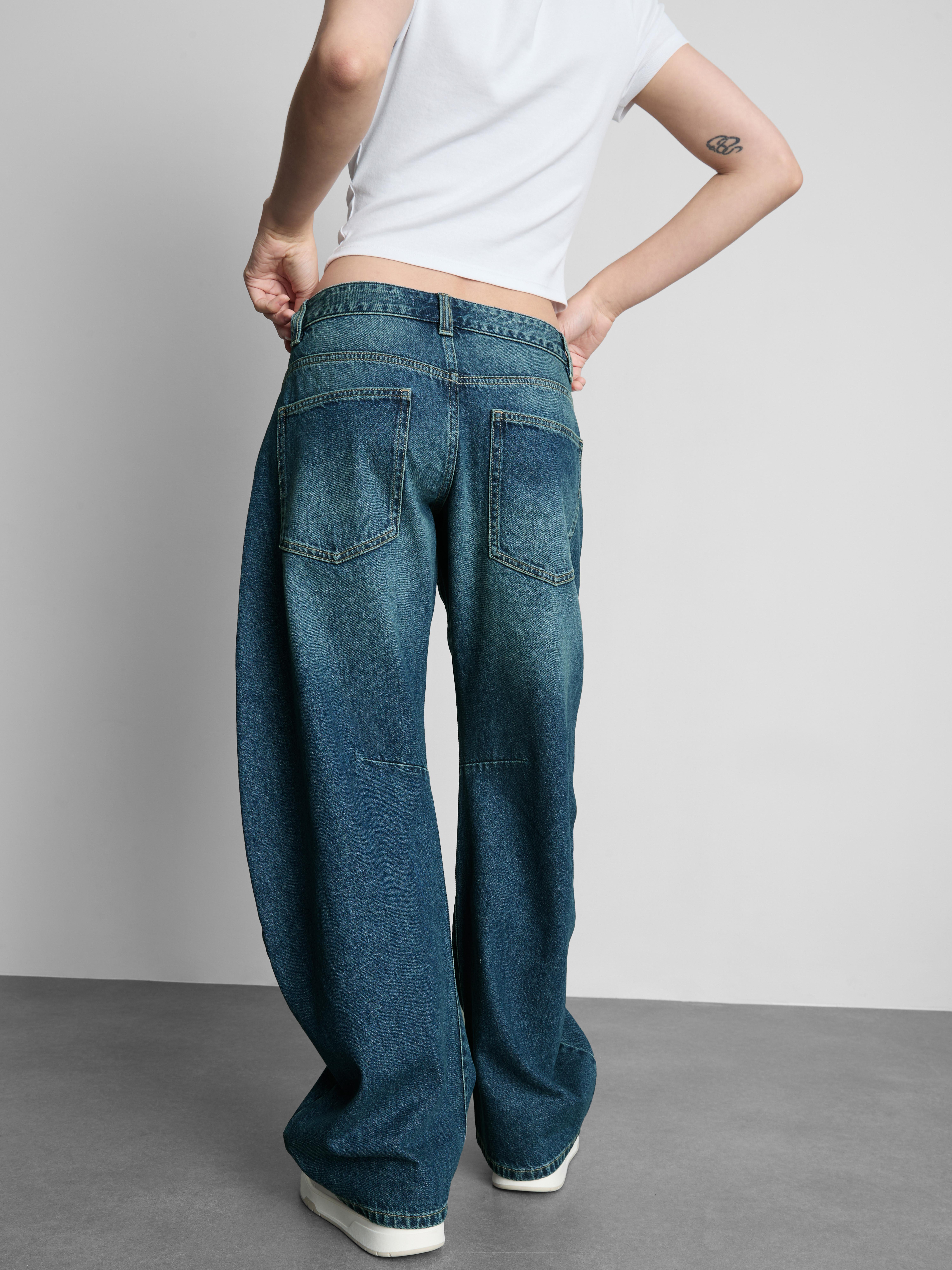 The Primark Scene | Cotton Denim Barrel-Leg Jeans