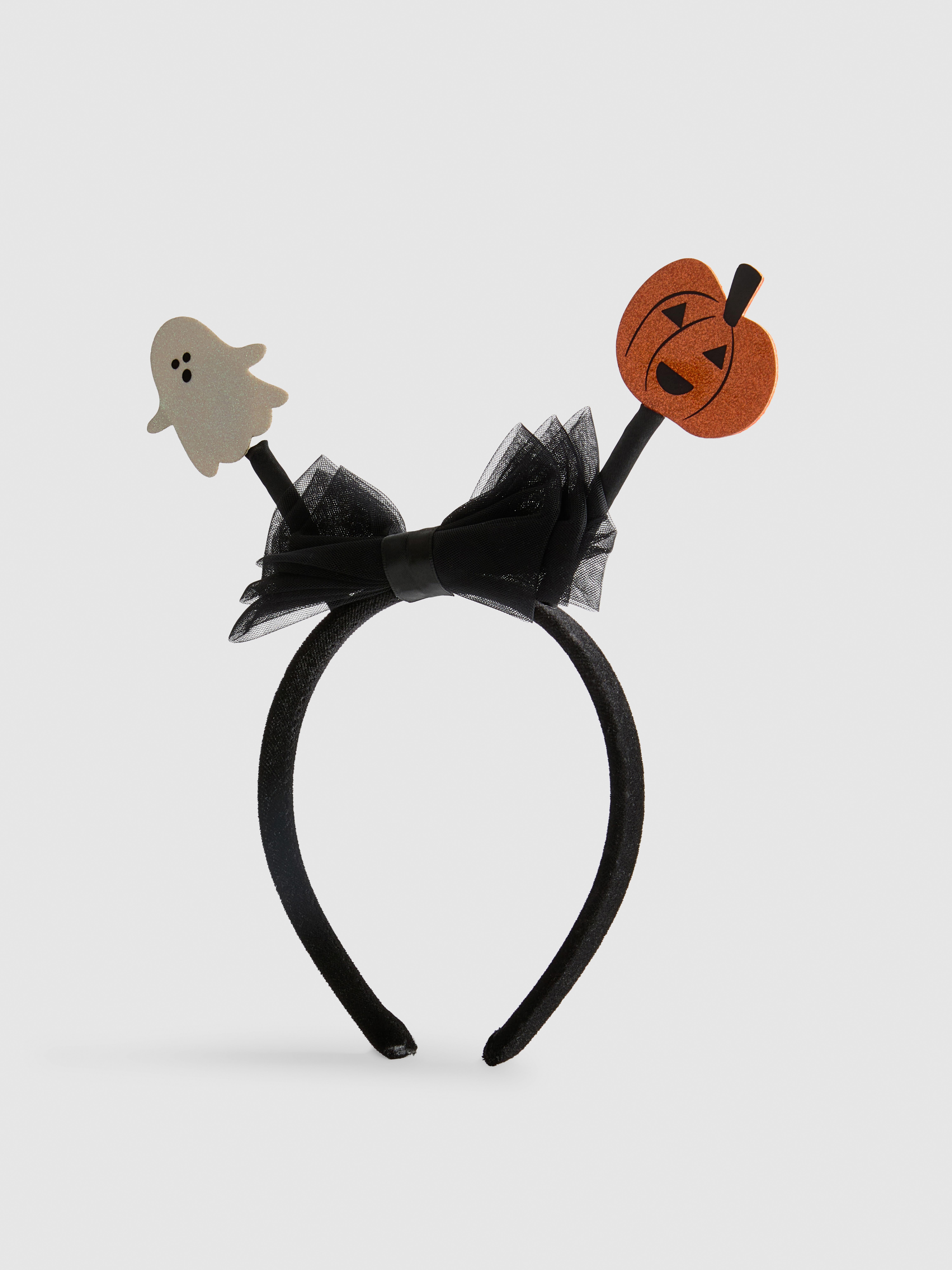 Halloween Ghost and Pumpkin Headband