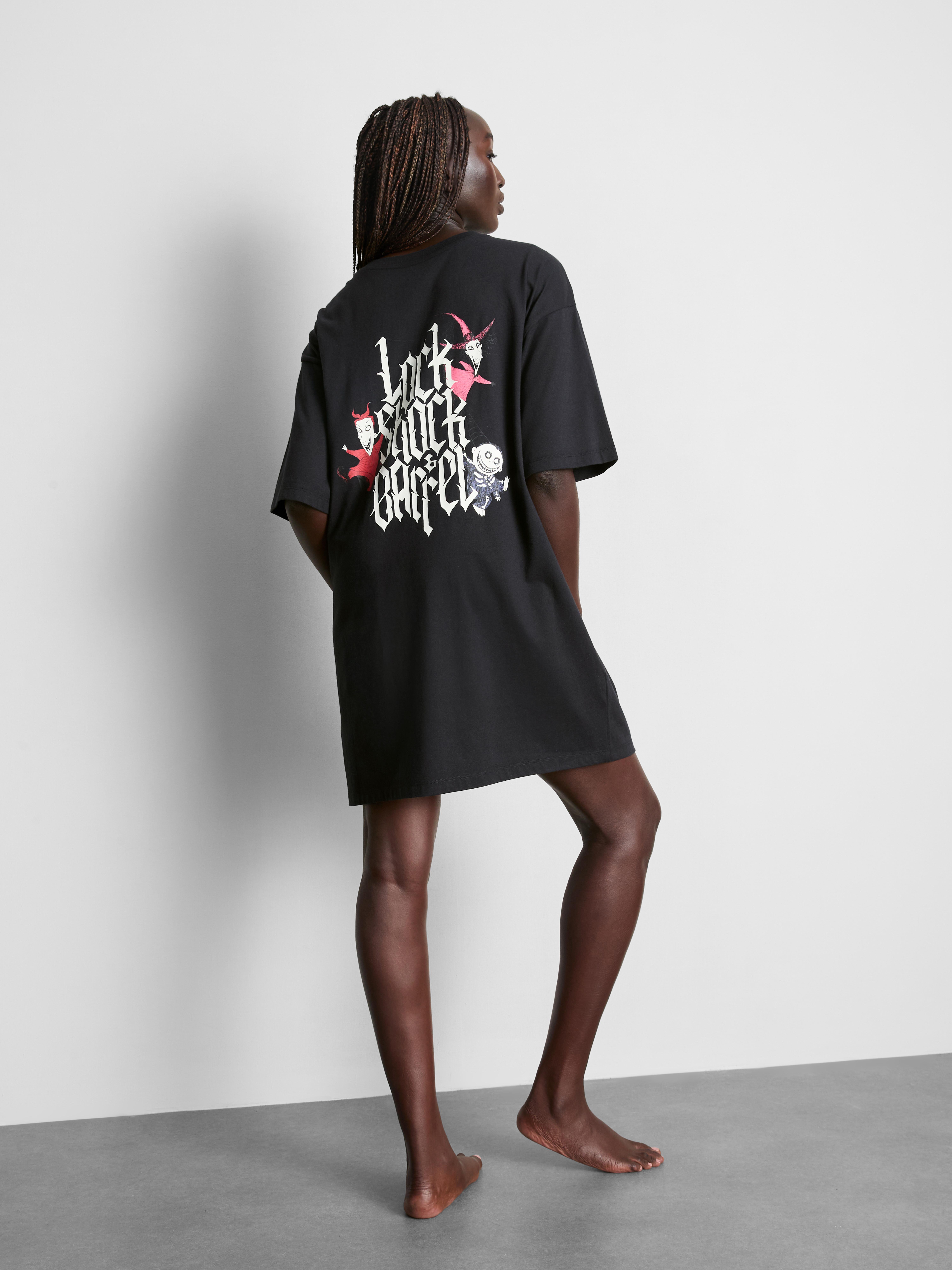 Disney Tim Burton's The Nightmare Before Christmas Oversized Graphic Nightshirt