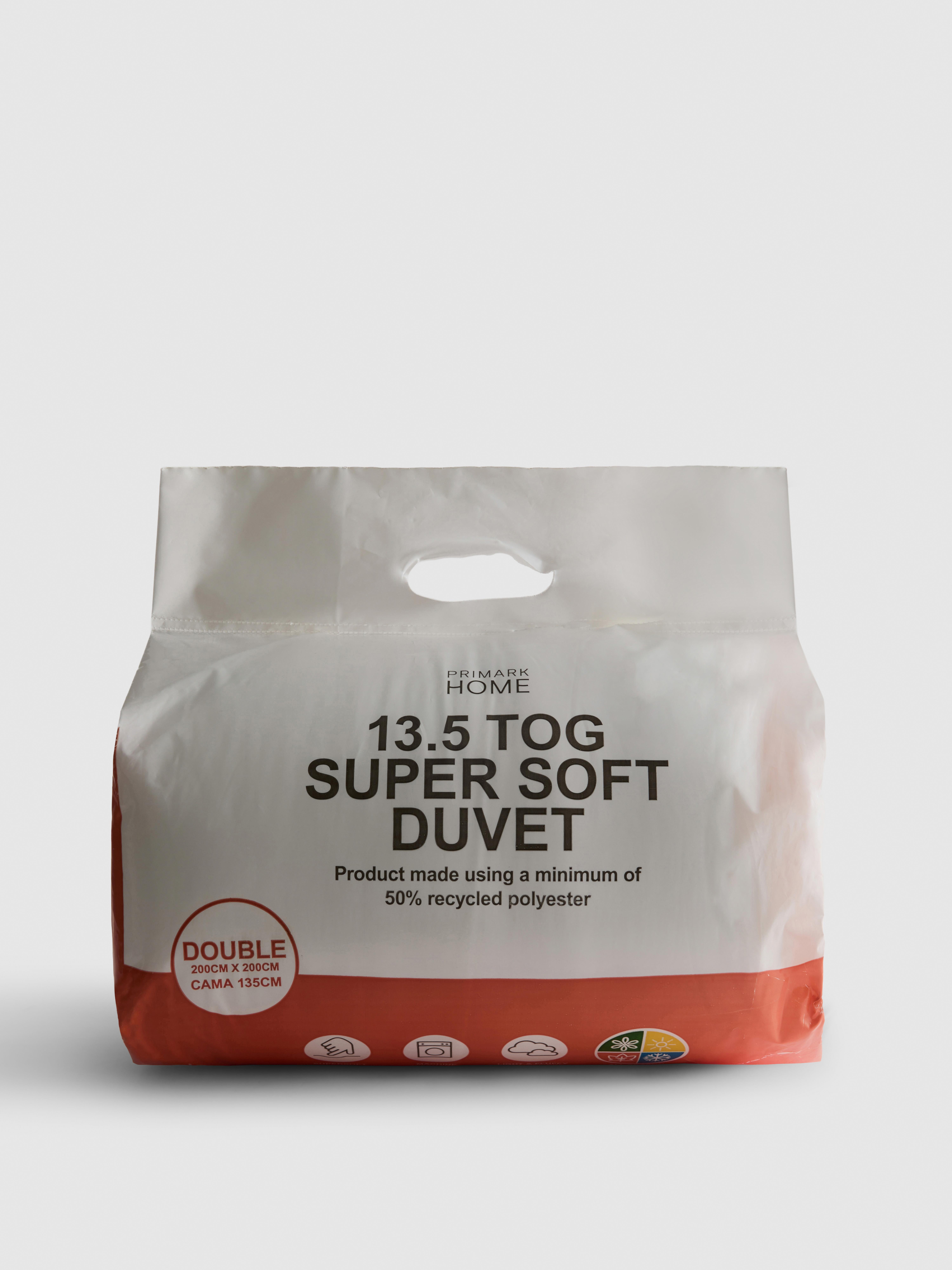 13.5 Tog Super Soft Double Duvet