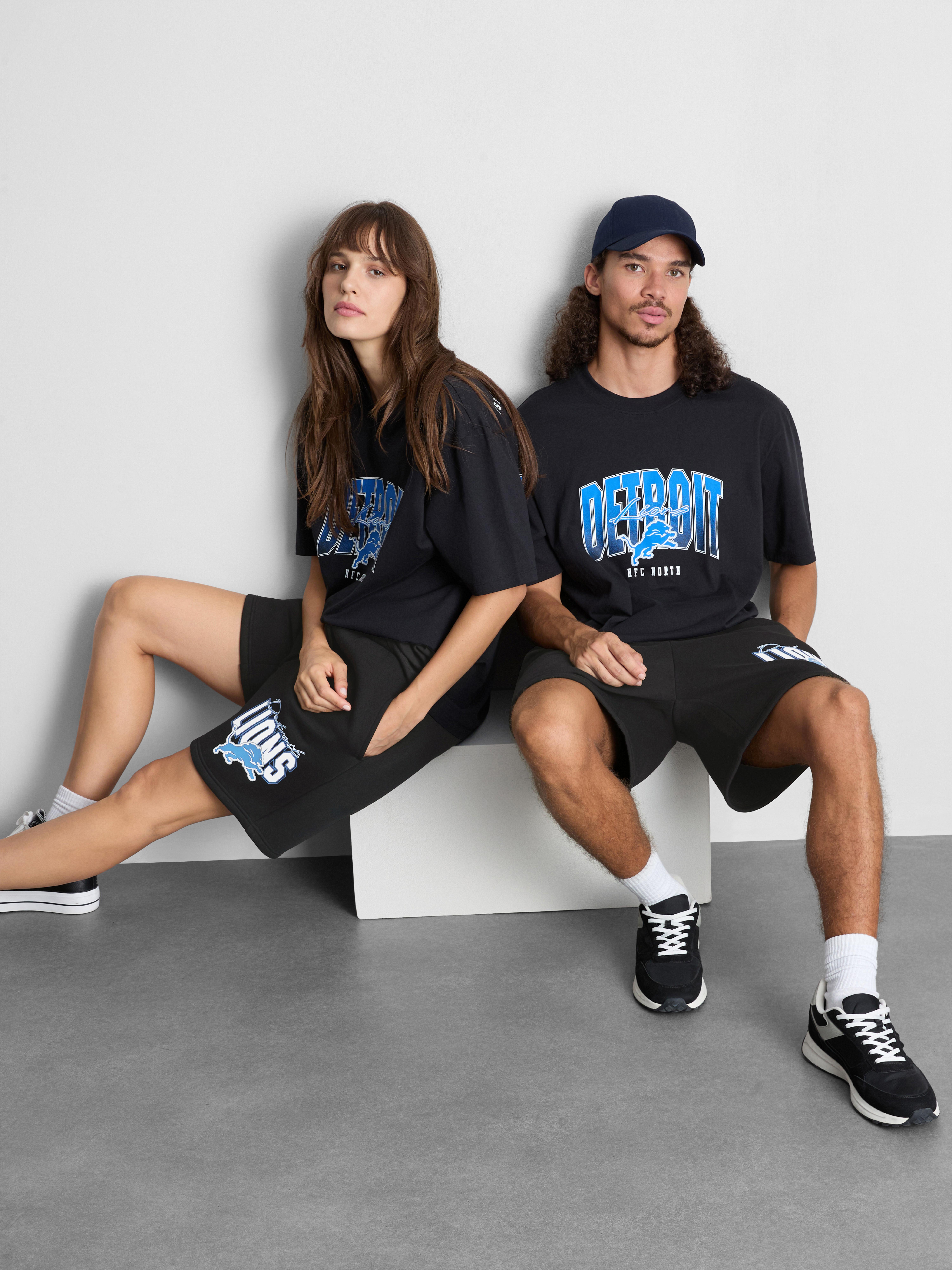 NFL Detroit Lions Cotton-Rich Shorts