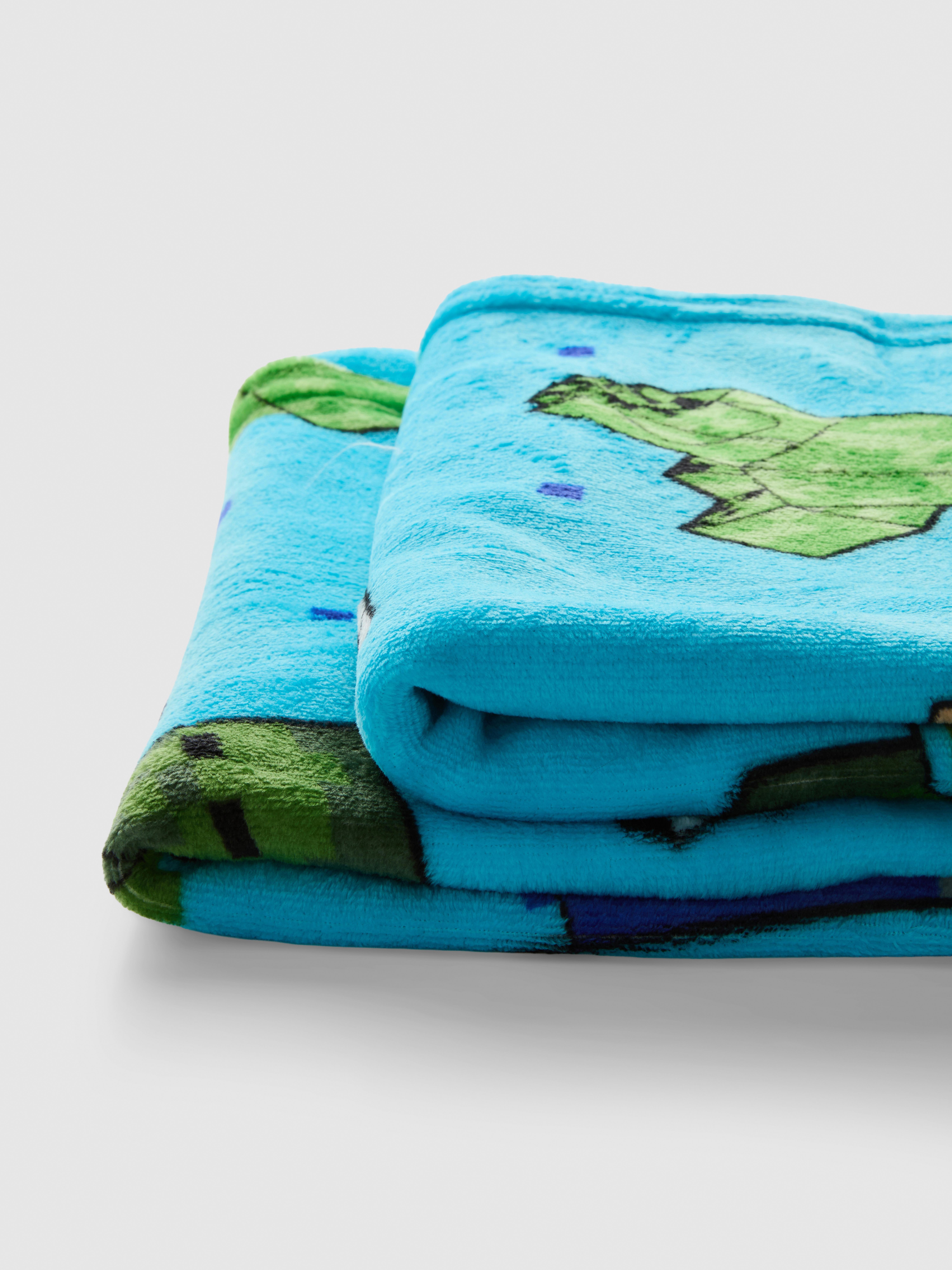 Minecraft Character Fleece Throw