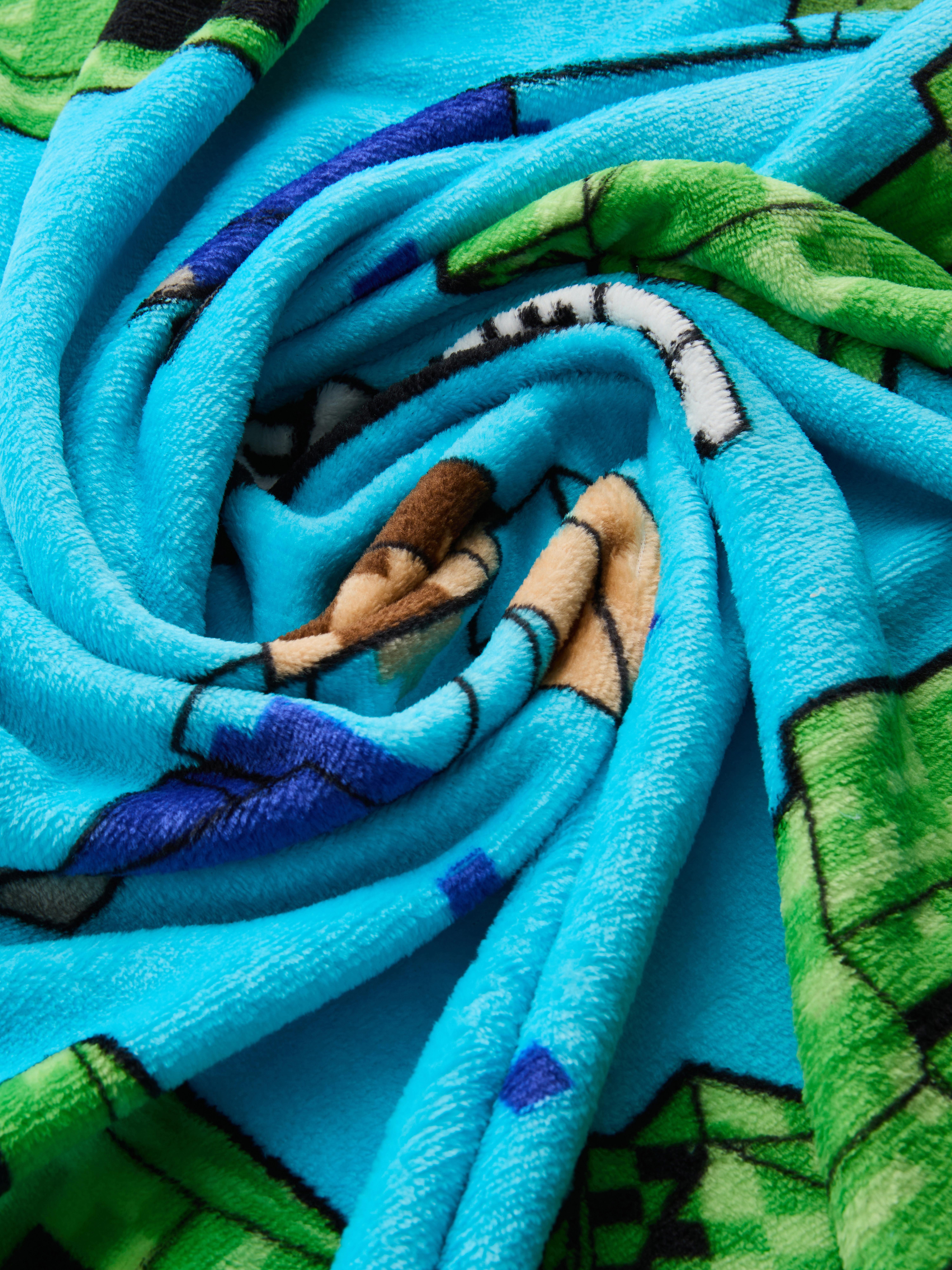 Minecraft Character Fleece Throw