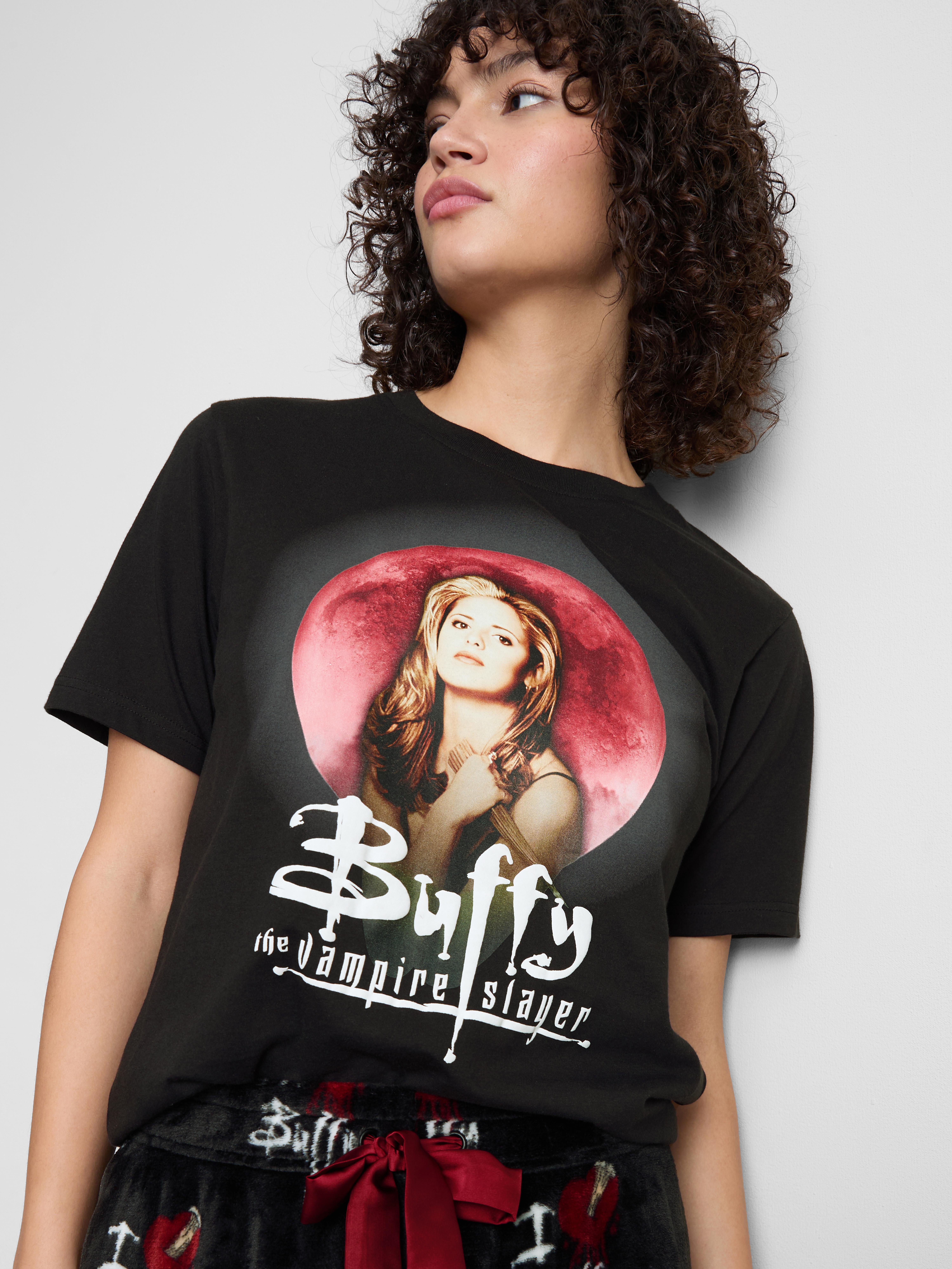 Buffy The Vampire Slayer Oversized Graphic Tee