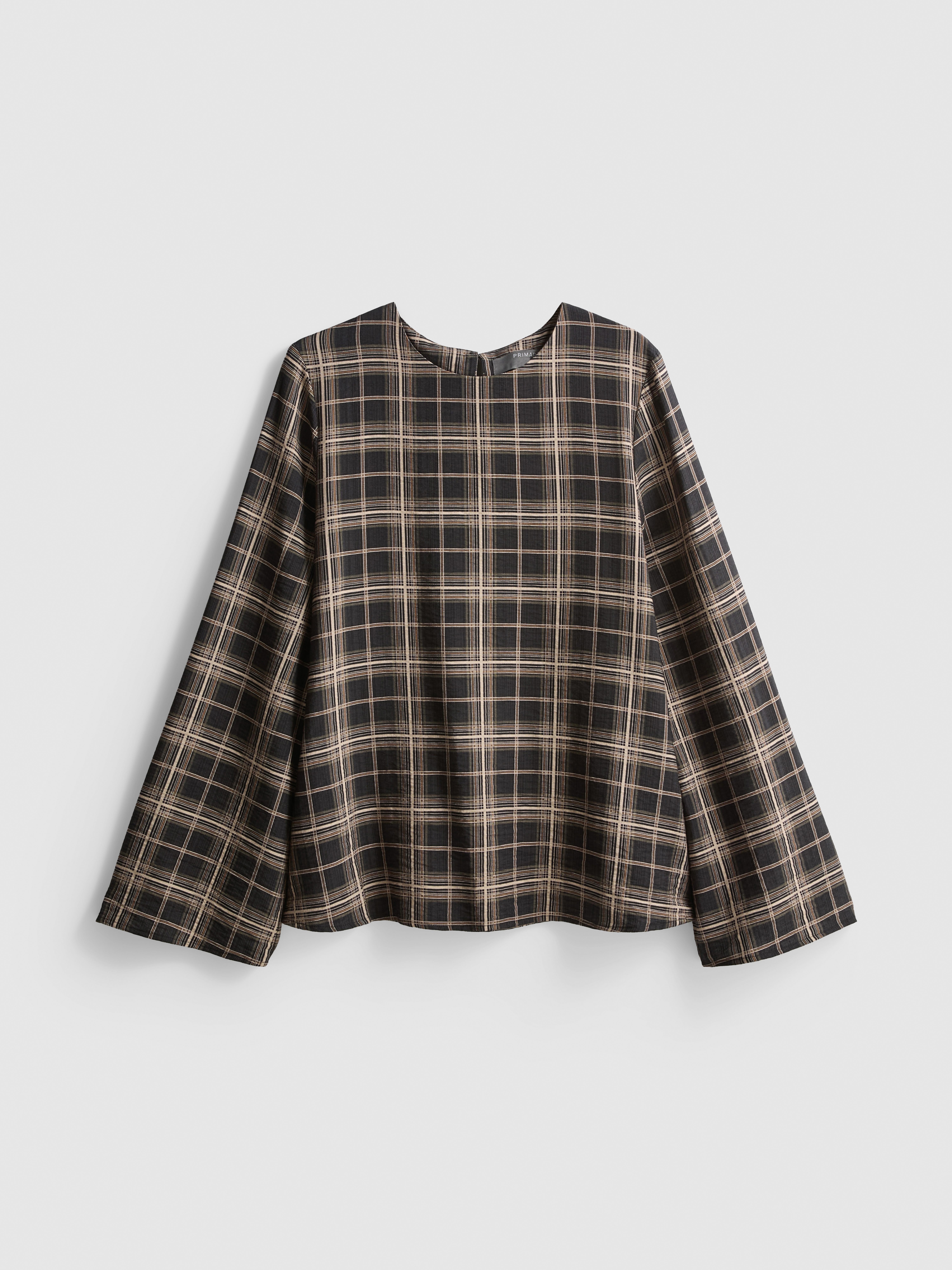 Relaxed Bell-Sleeve Blouse