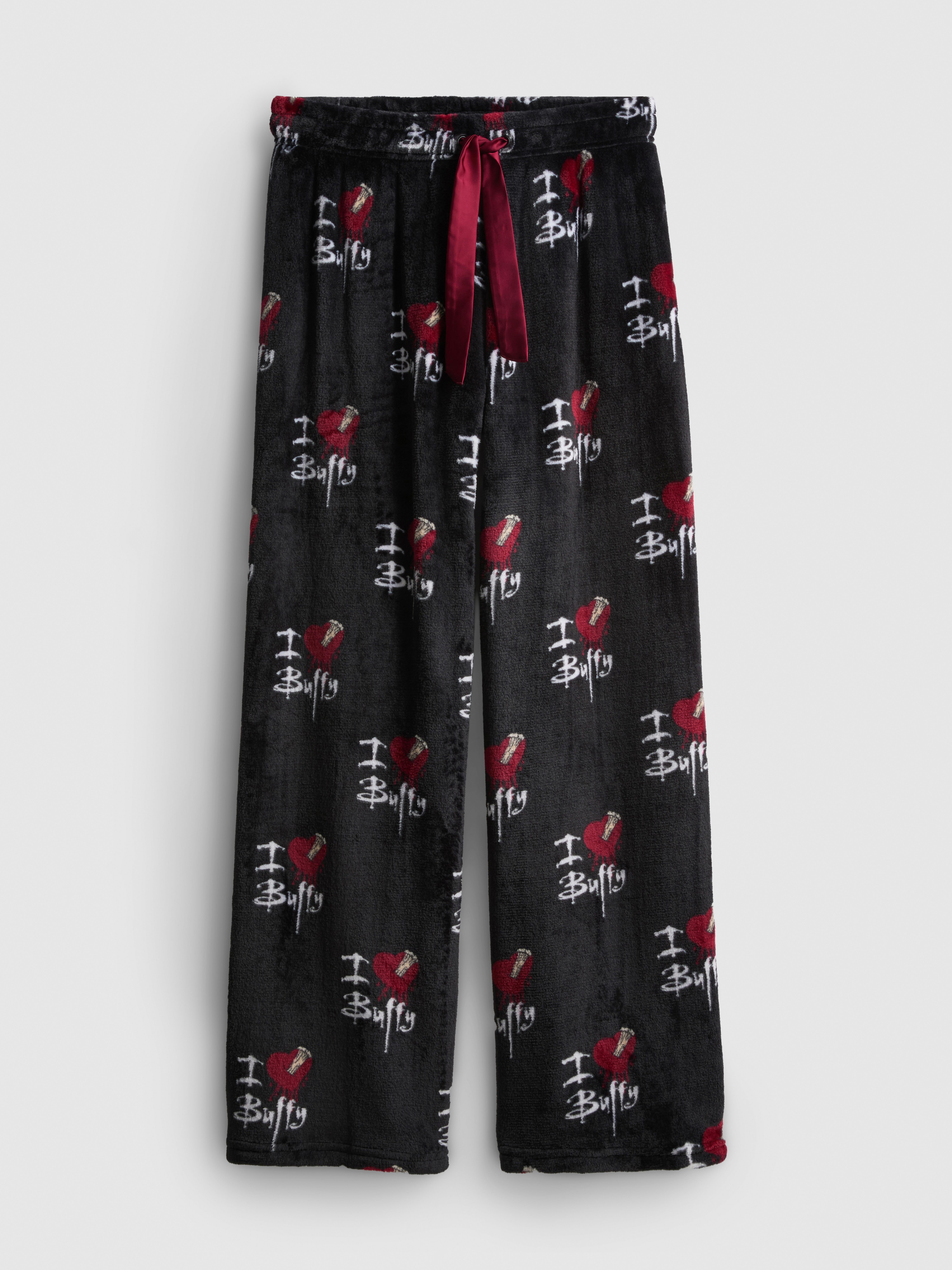 Buffy The Vampire Slayer Plush Pajama Bottoms
