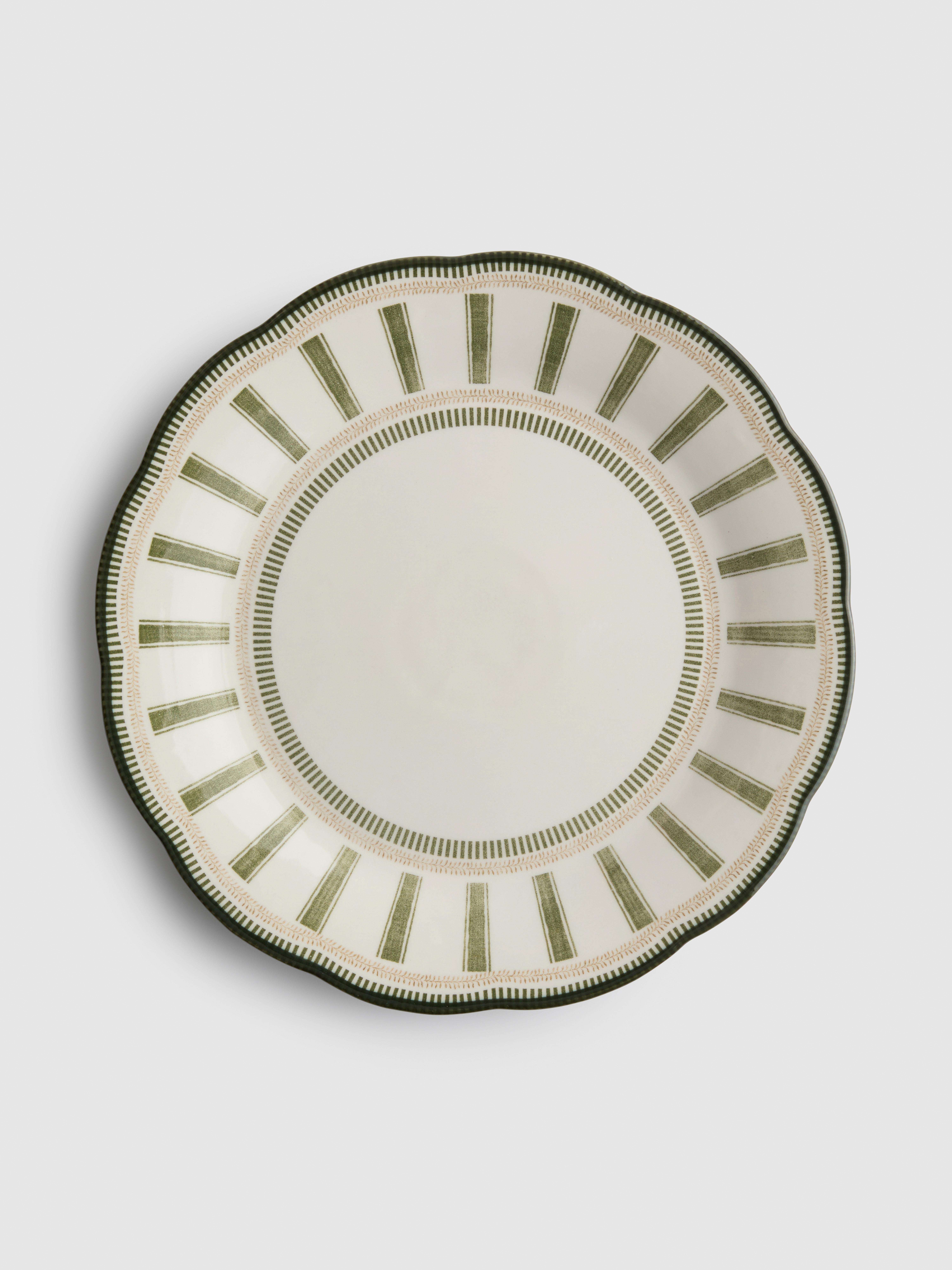 Patterned Dinner Plate