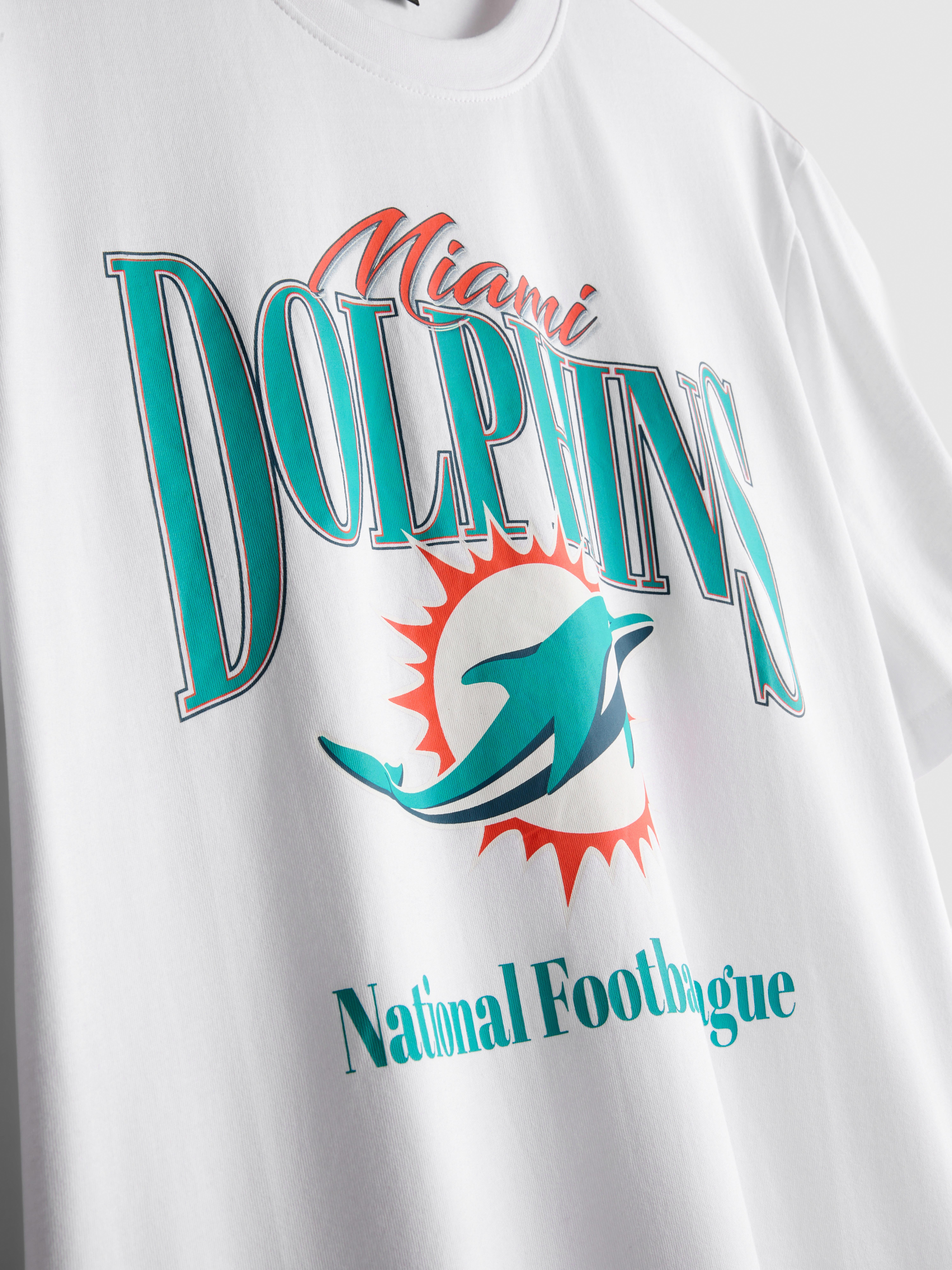 NFL Miami Dolphins Pure Cotton Graphic T-Shirt