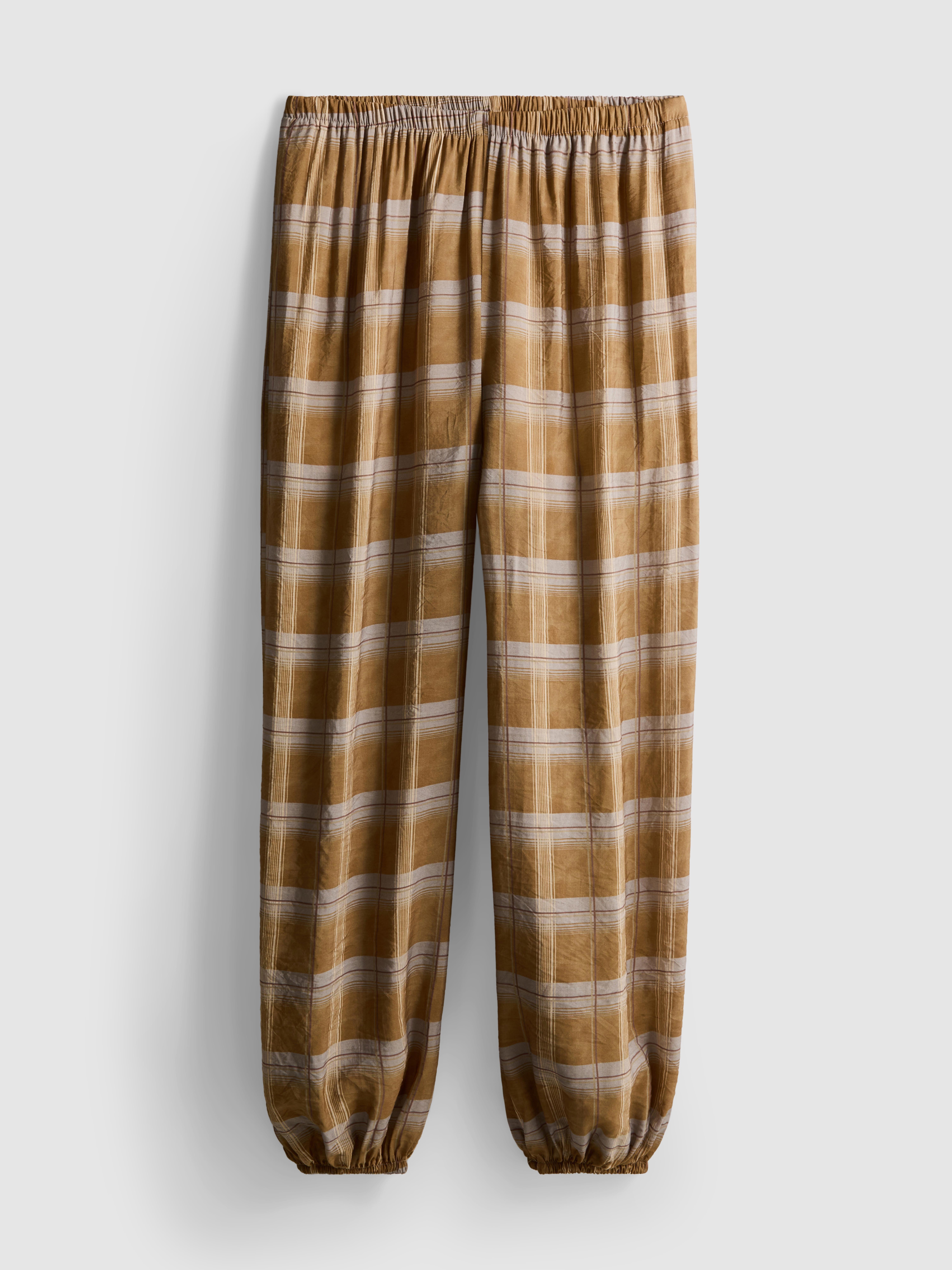 Check Hareem Trousers
