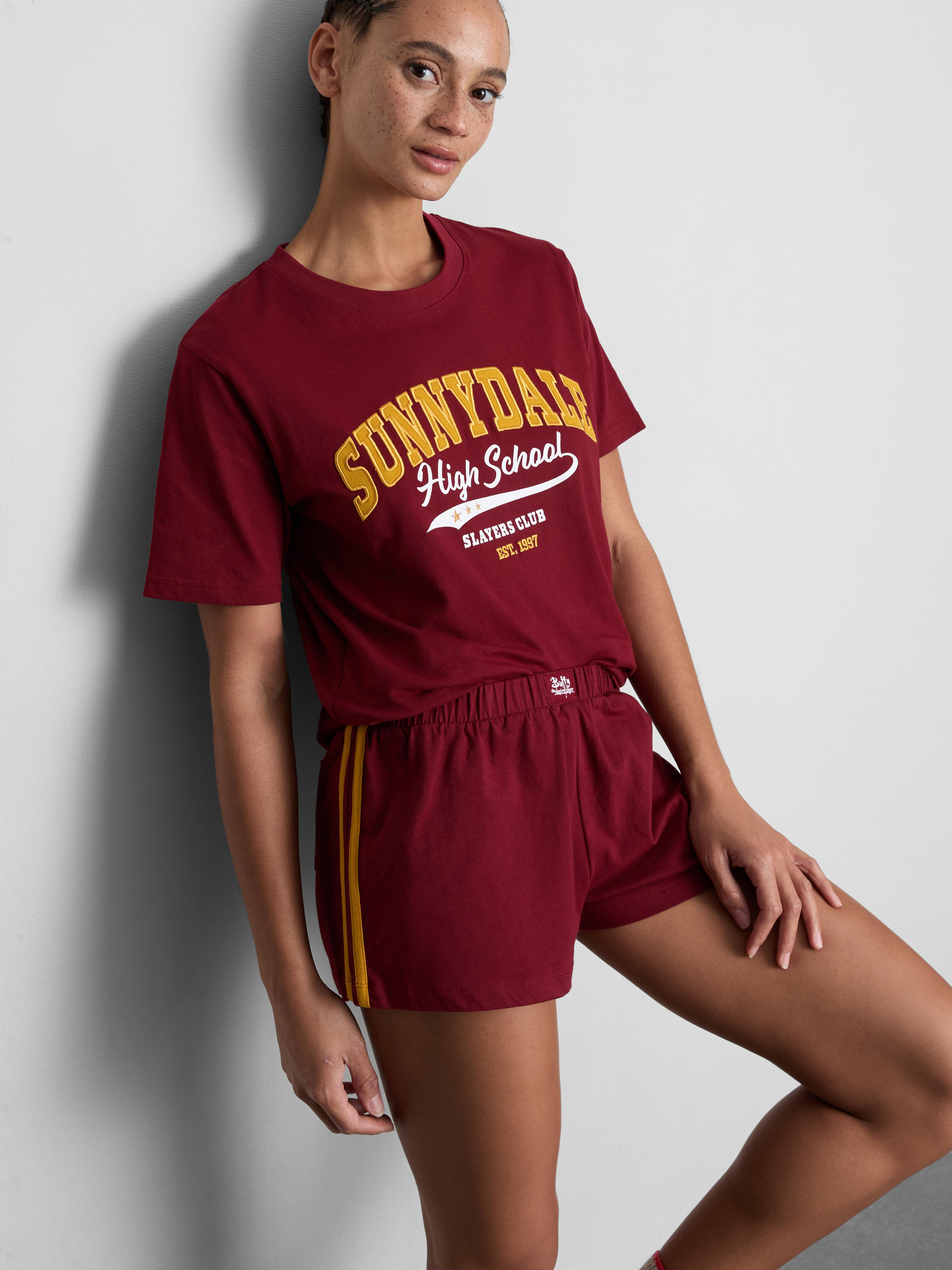 Buffy The Vampire Slayer Shorty Pajamas