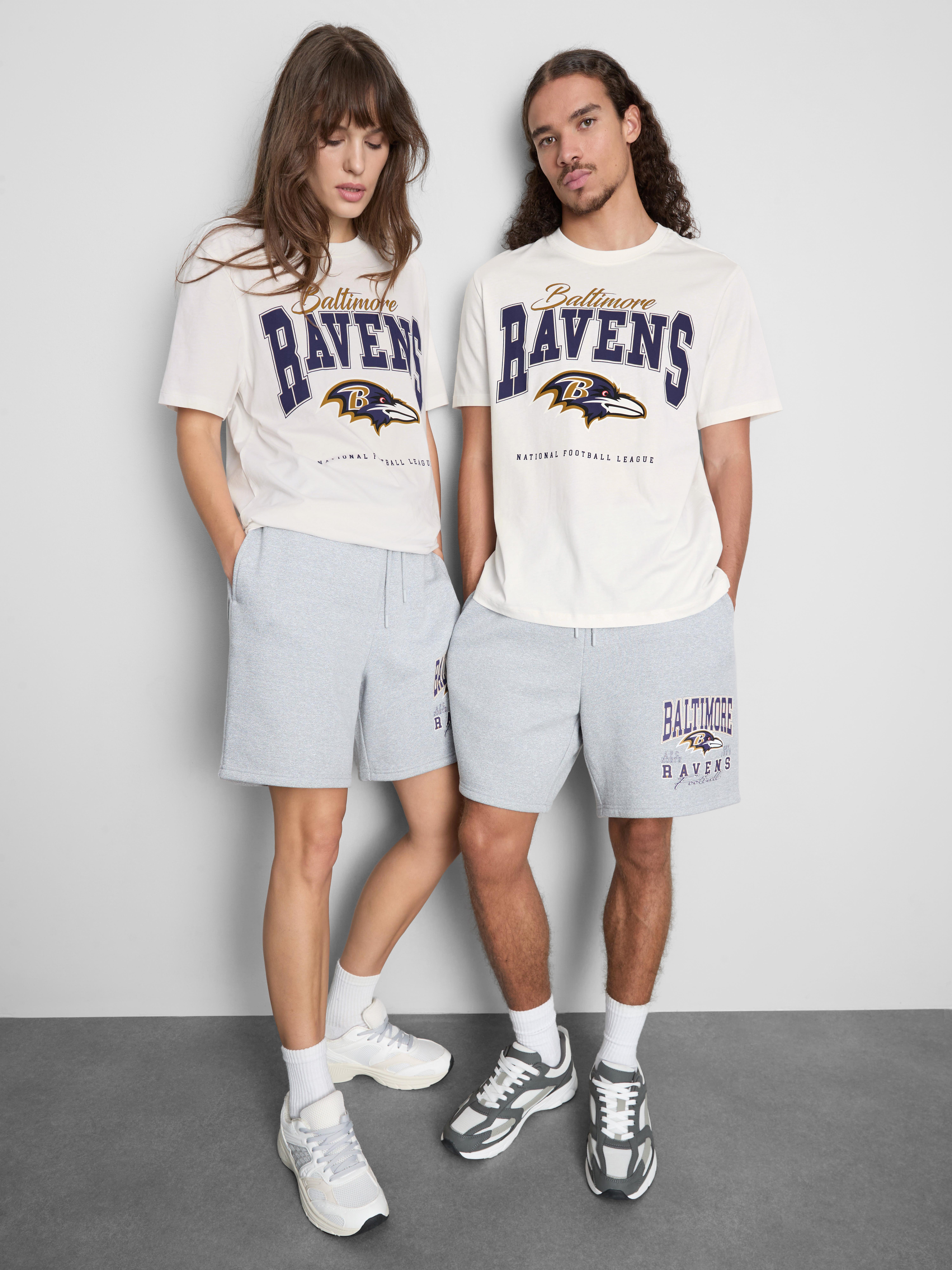 NFL Baltimore Ravens Pure Cotton Graphic T-Shirt