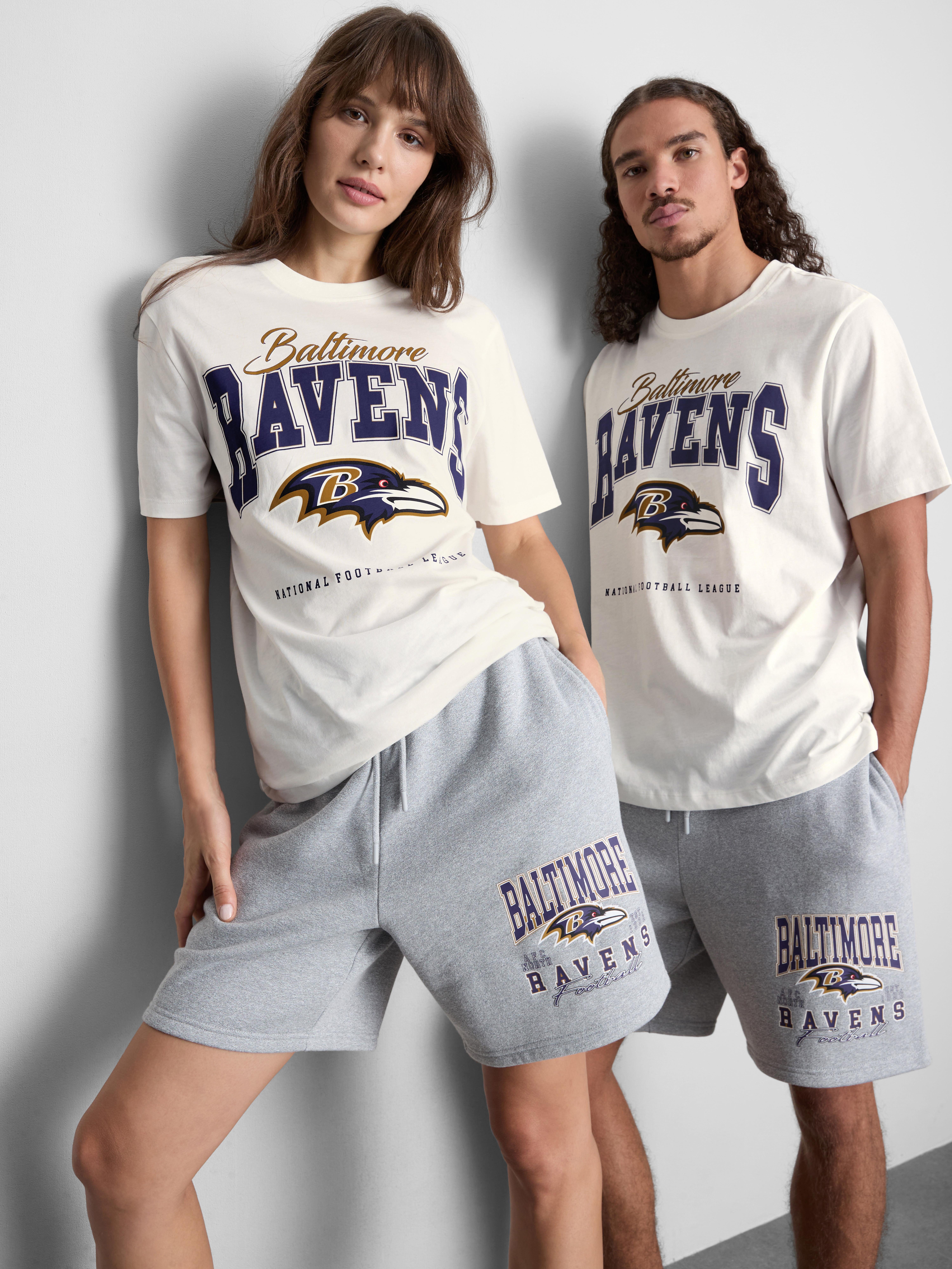 NFL Baltimore Ravens Pure Cotton Graphic T-Shirt