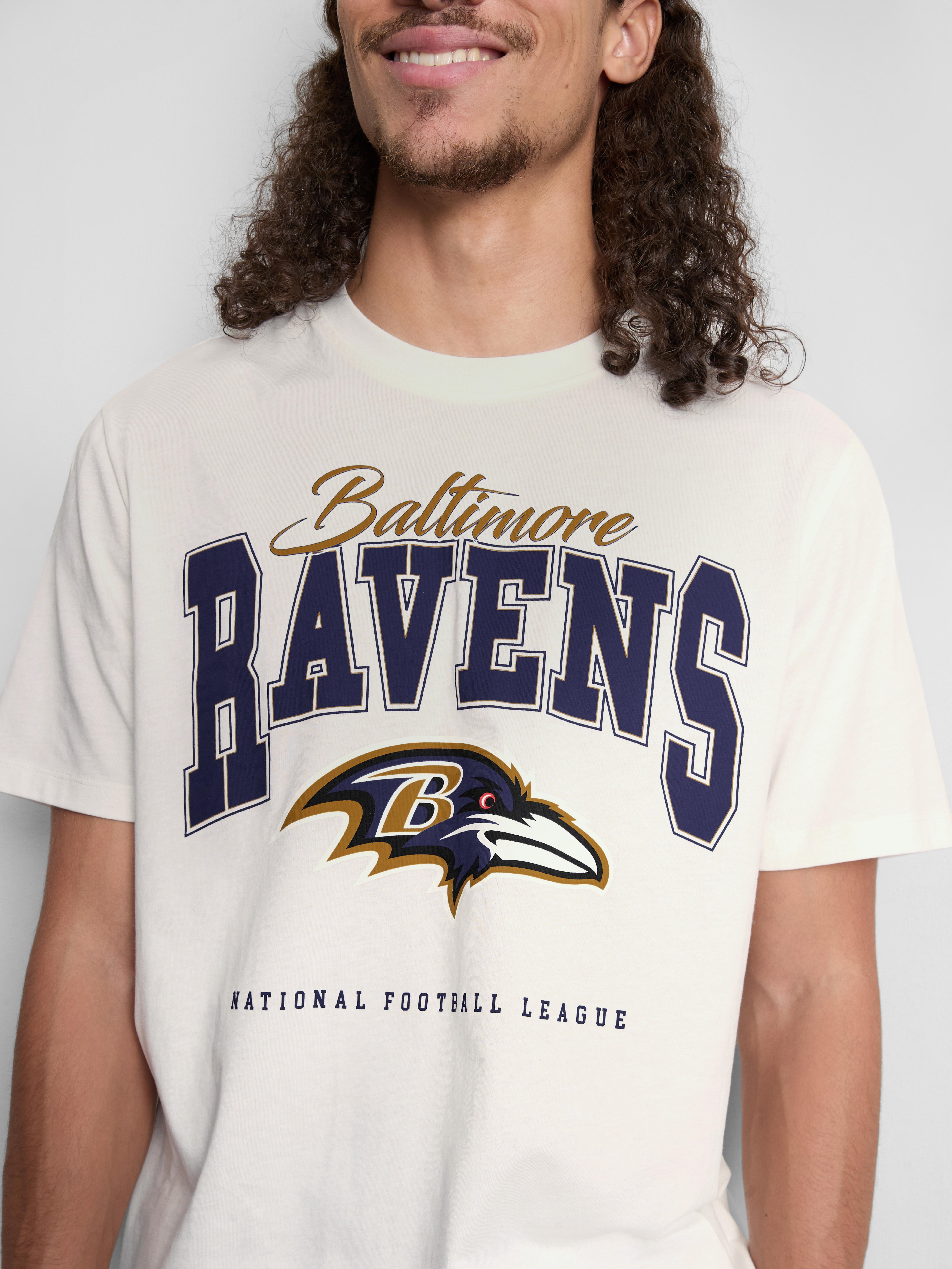 NFL Baltimore Ravens Pure Cotton Graphic T-Shirt
