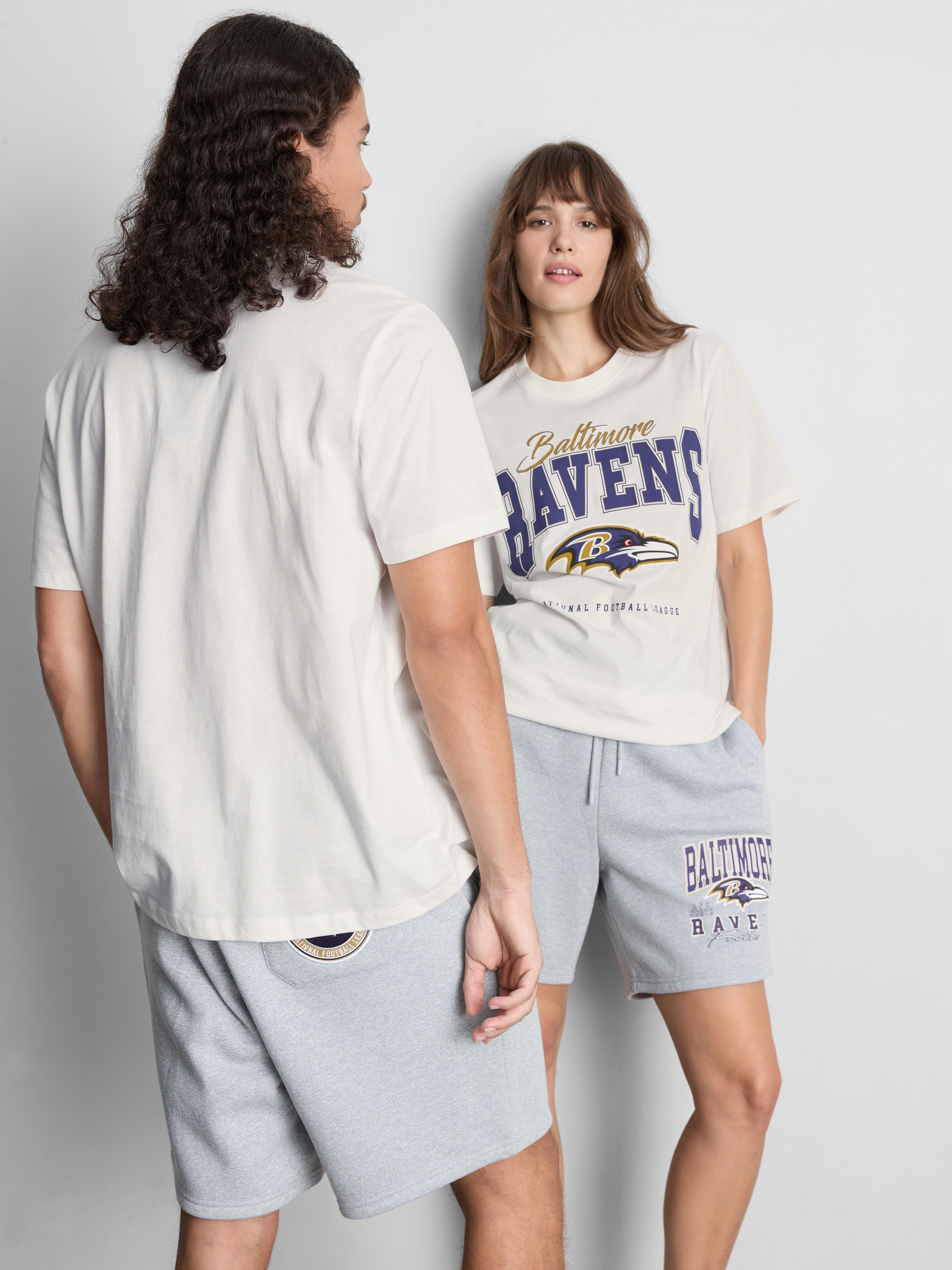NFL Baltimore Ravens Pure Cotton Graphic T-Shirt