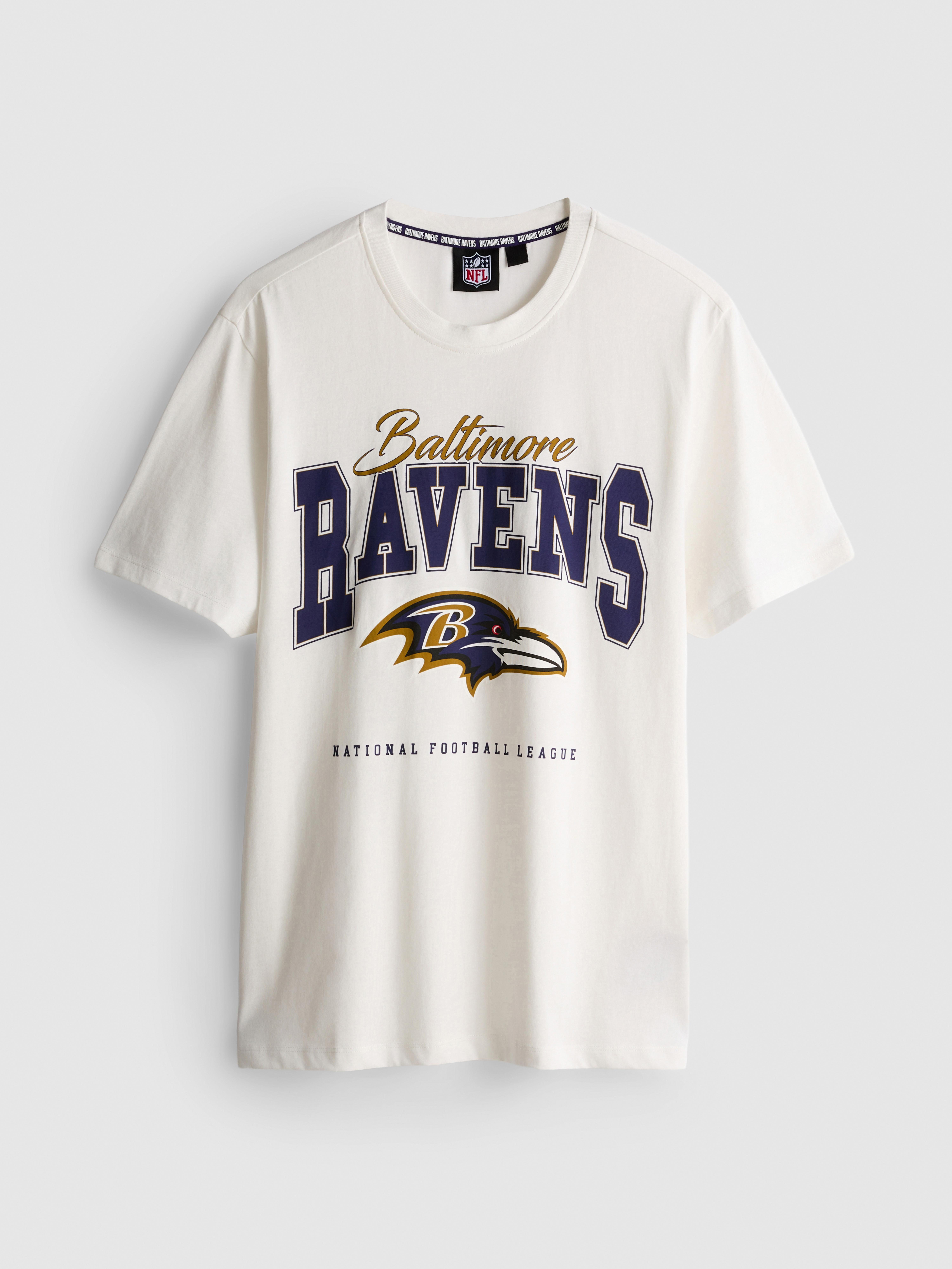 NFL Baltimore Ravens Pure Cotton Graphic T-Shirt