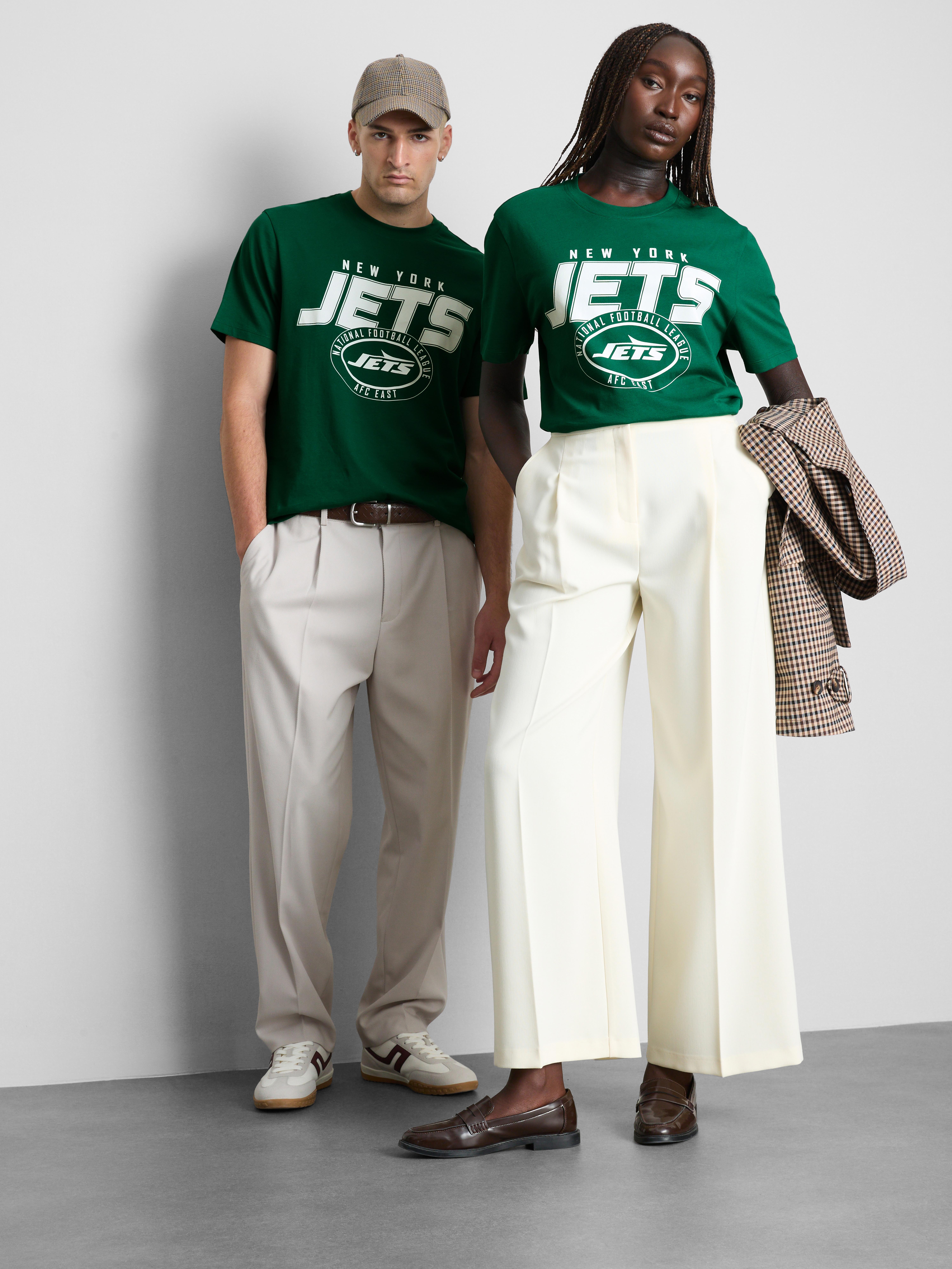 NFL New York Jets Pure Cotton Graphic T-Shirt