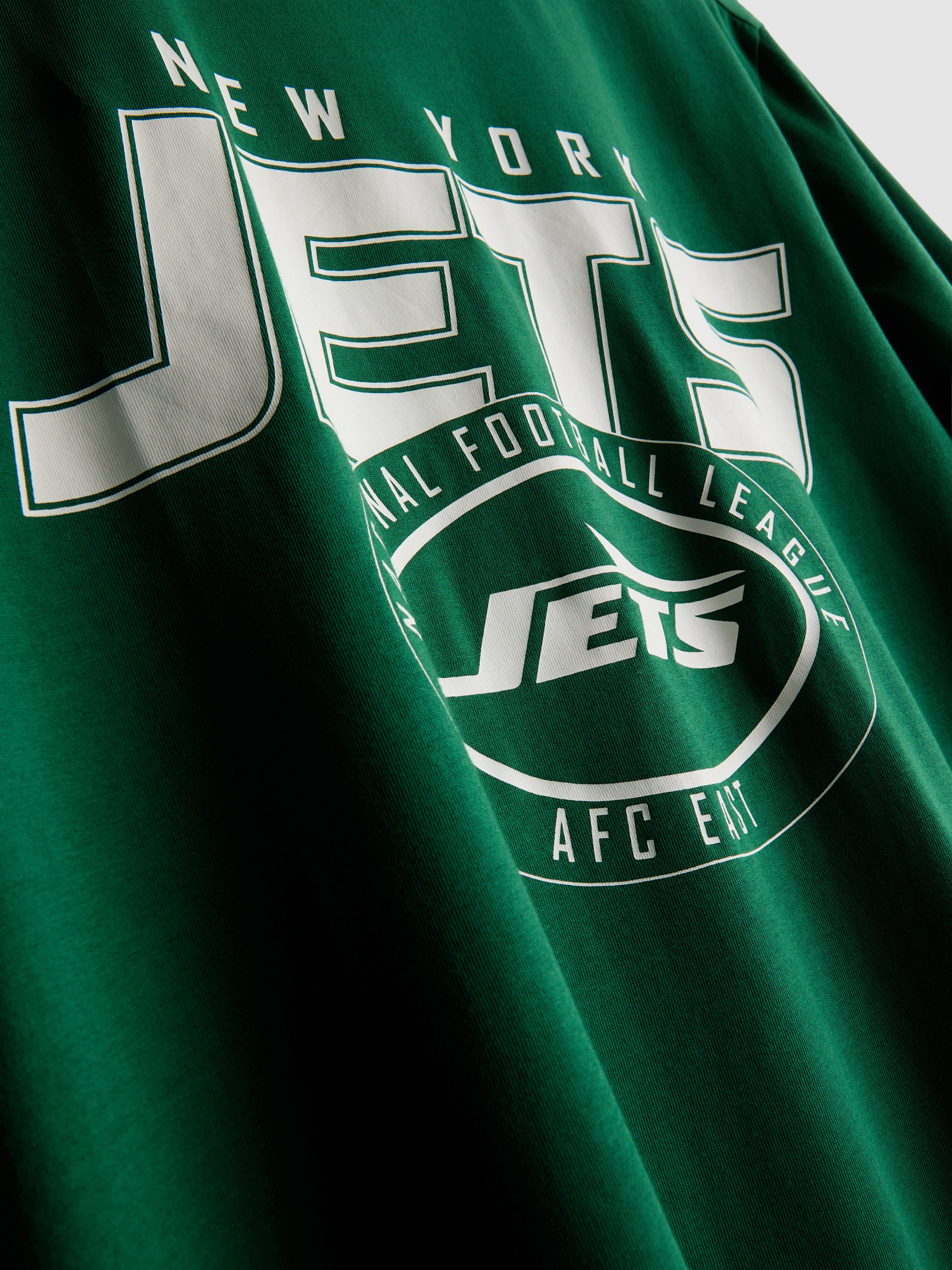 NFL New York Jets Pure Cotton Graphic T-Shirt