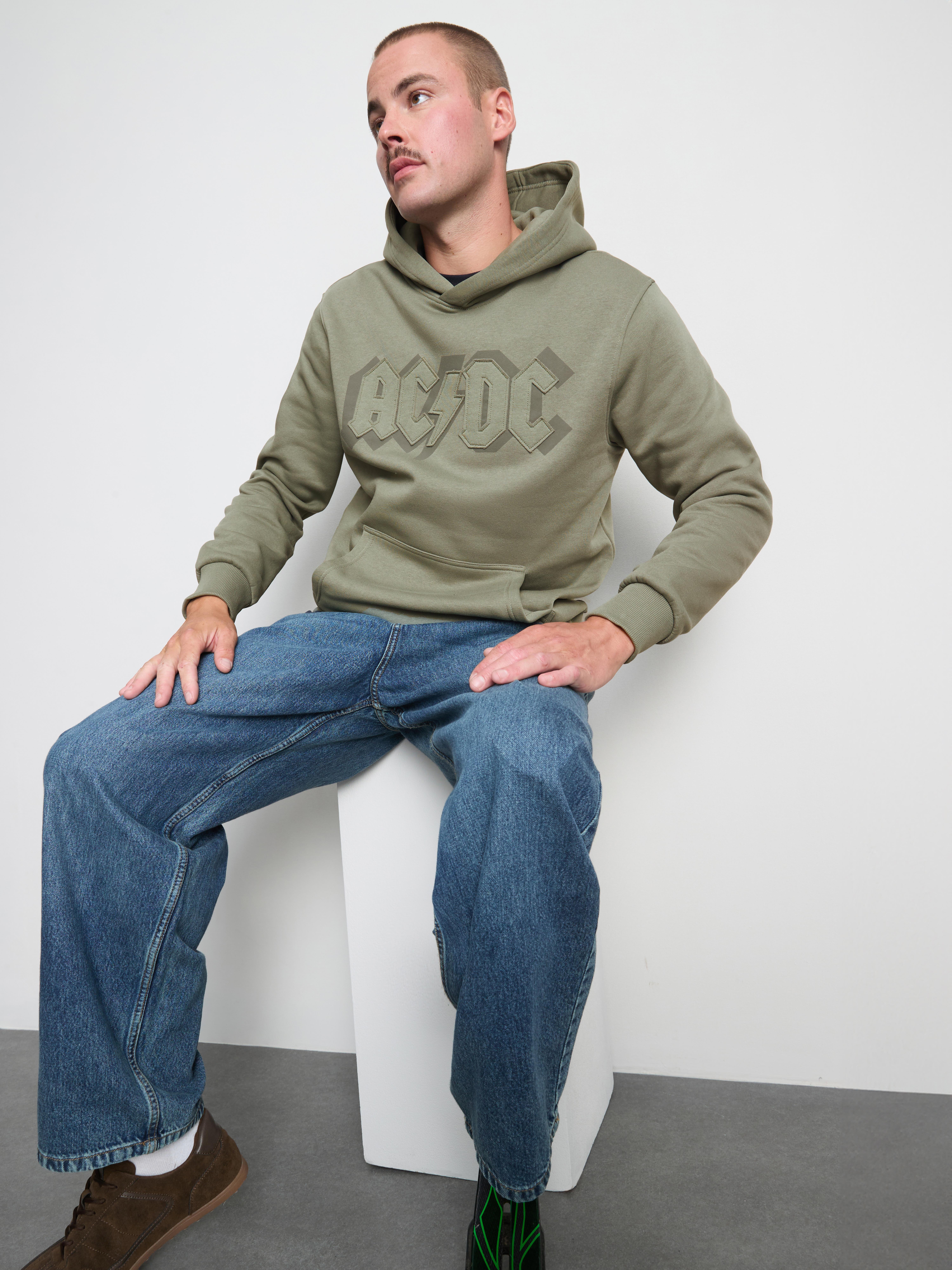 AC/DC Cotton-Rich Logo Hoodie