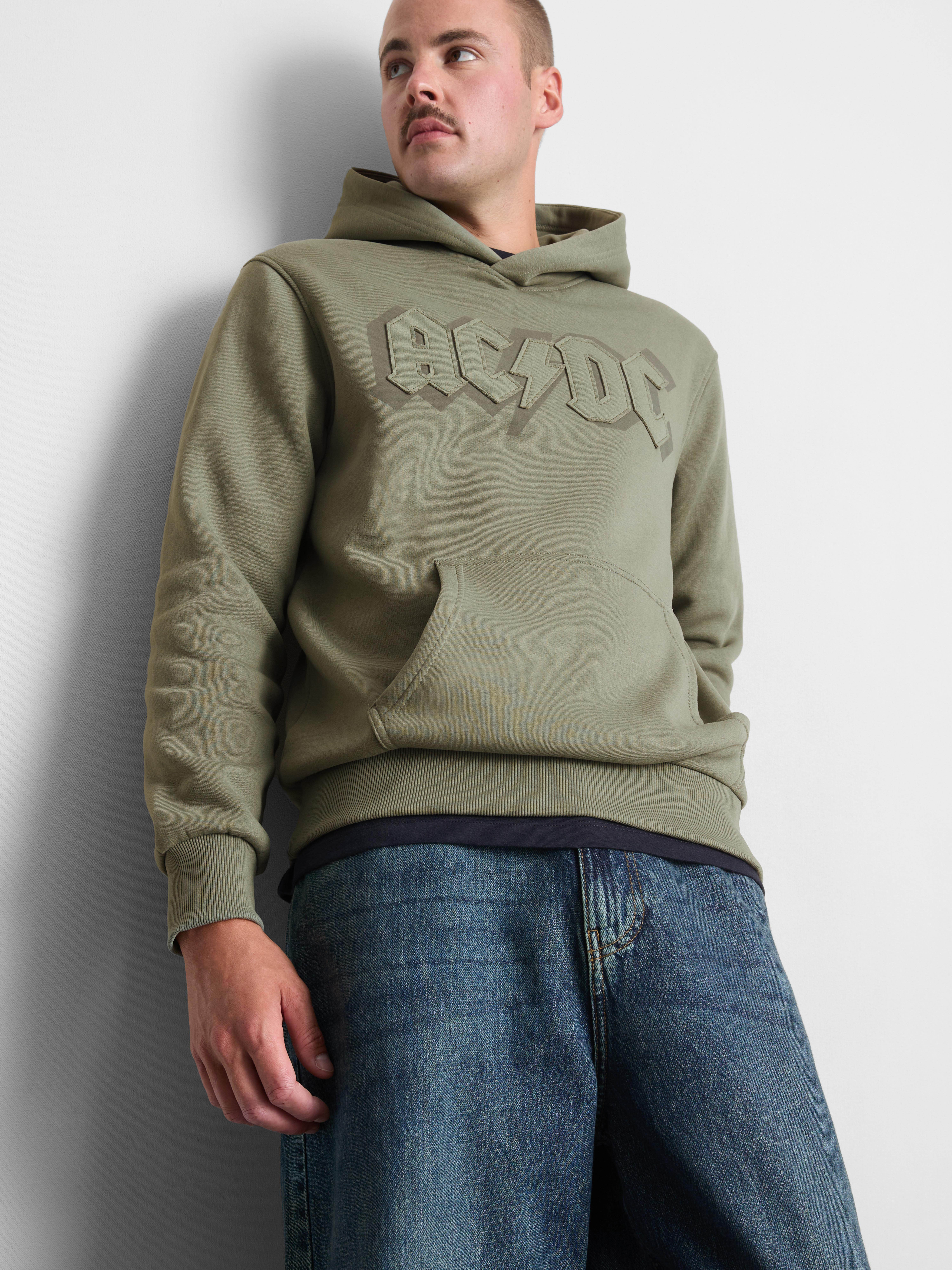 AC/DC Cotton-Rich Logo Hoodie
