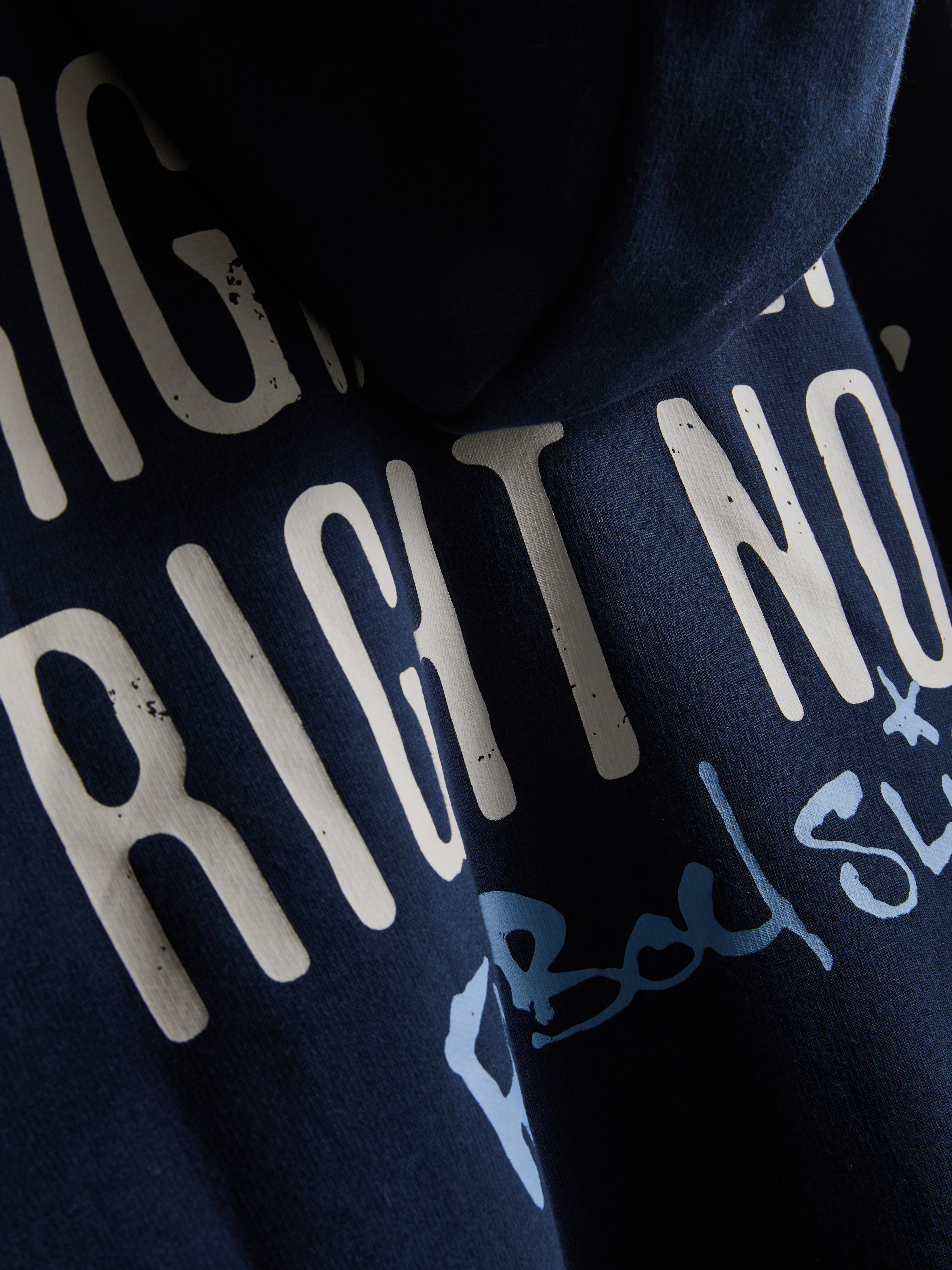 „Fatboy Slim“ Hoodie mit Reißverschluss