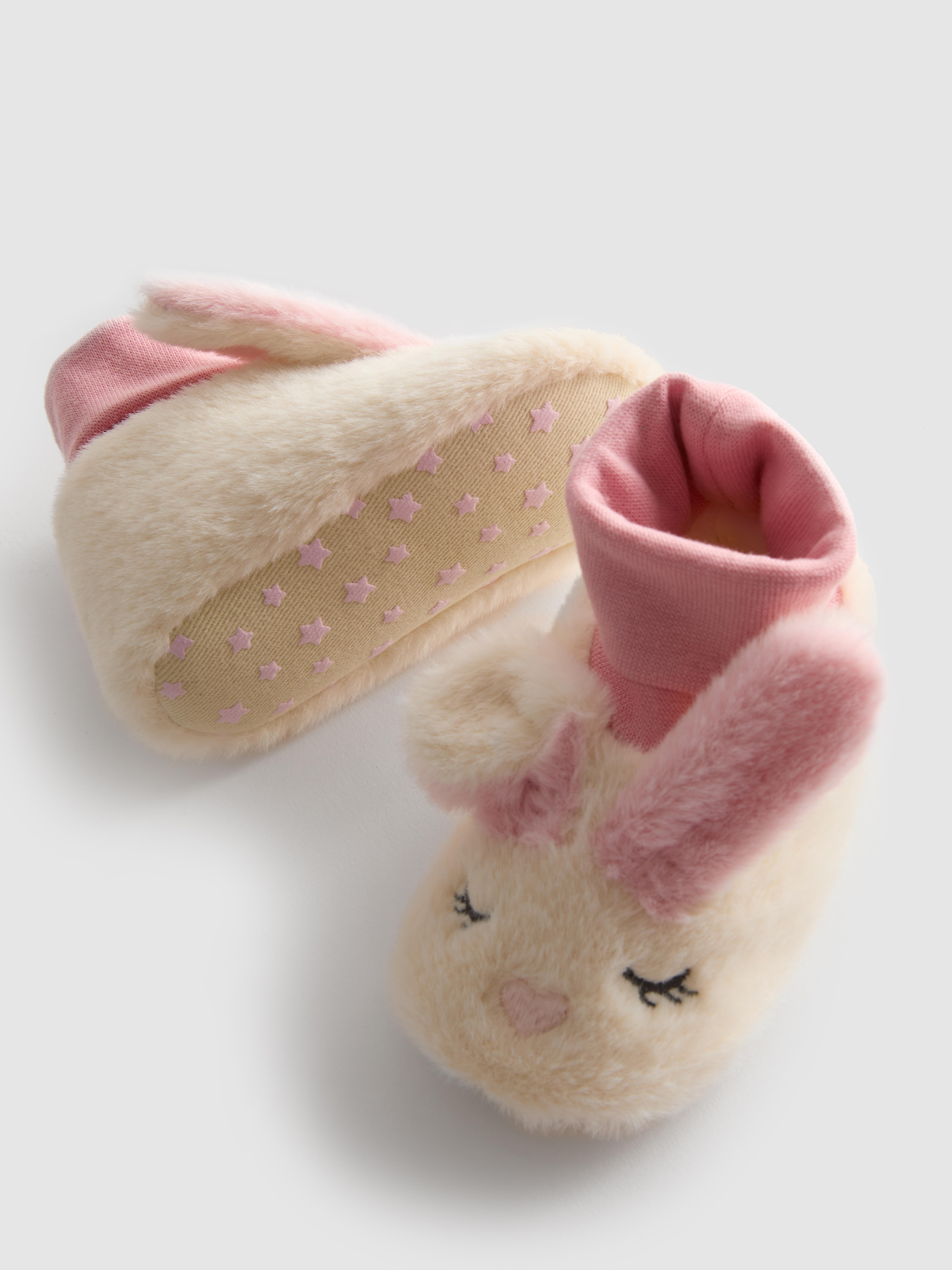 Plush Bunny Booties