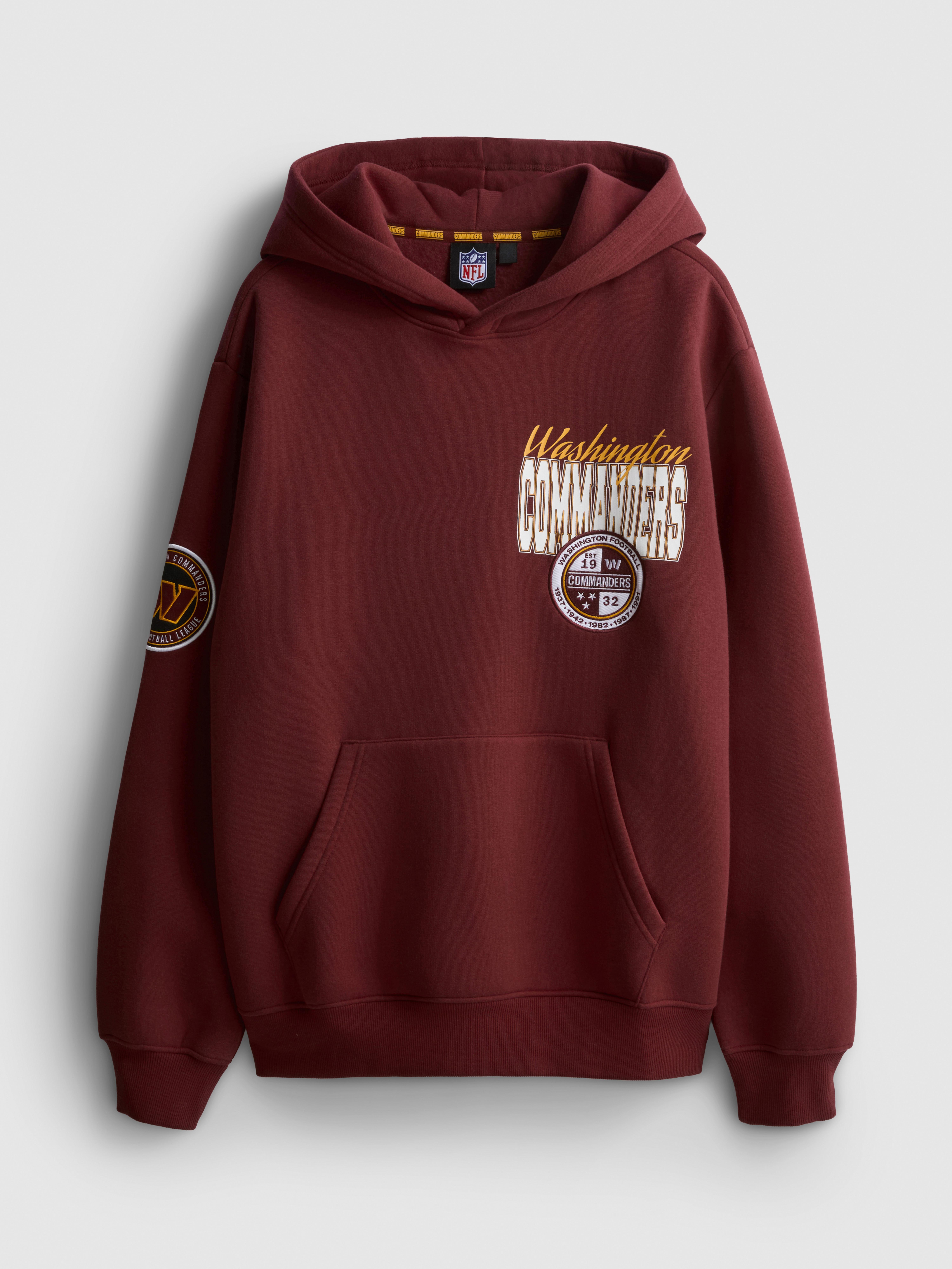 NFL Washington Commanders Cotton-Rich Hoodie