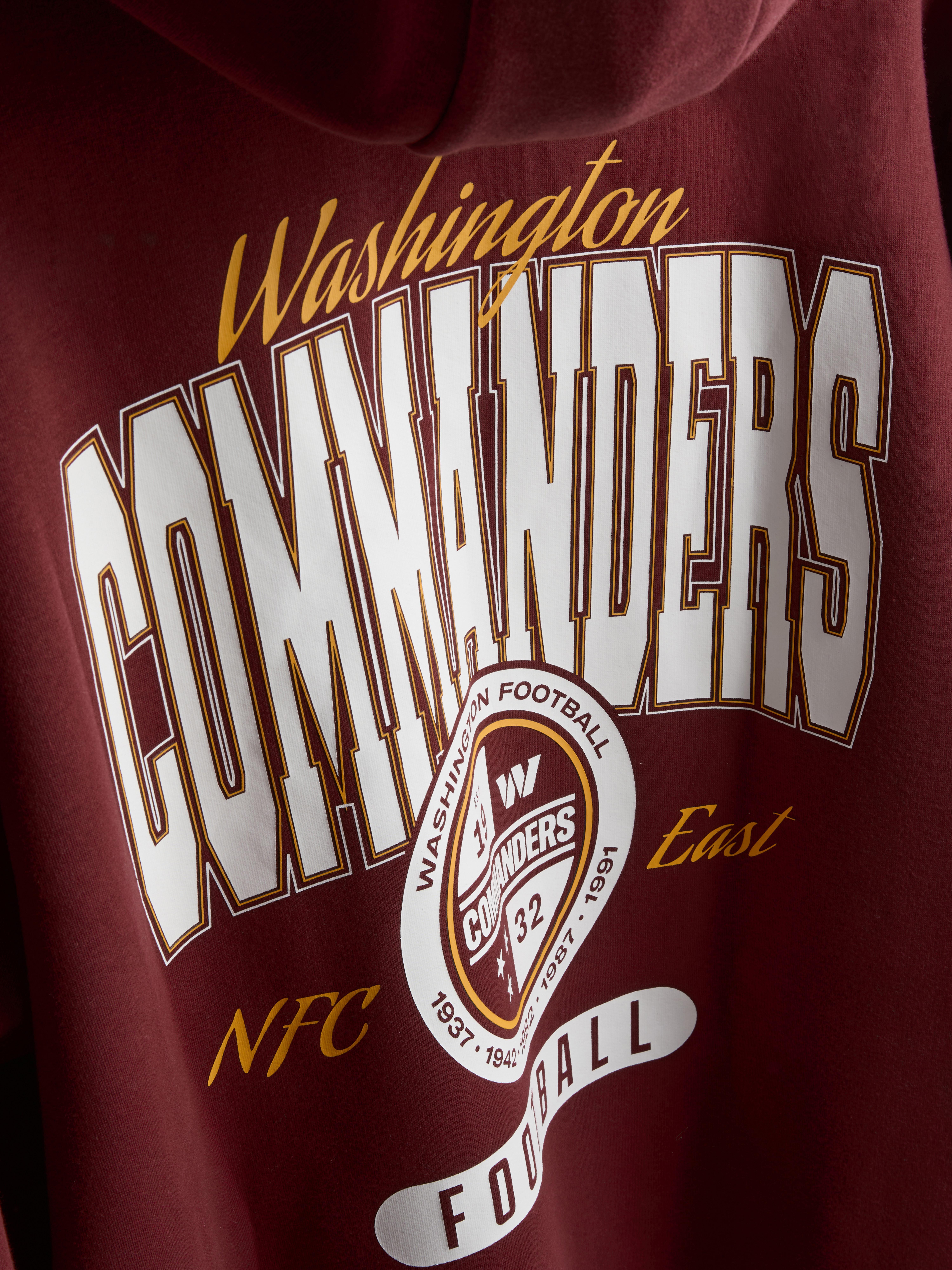 NFL Washington Commanders Cotton-Rich Hoodie