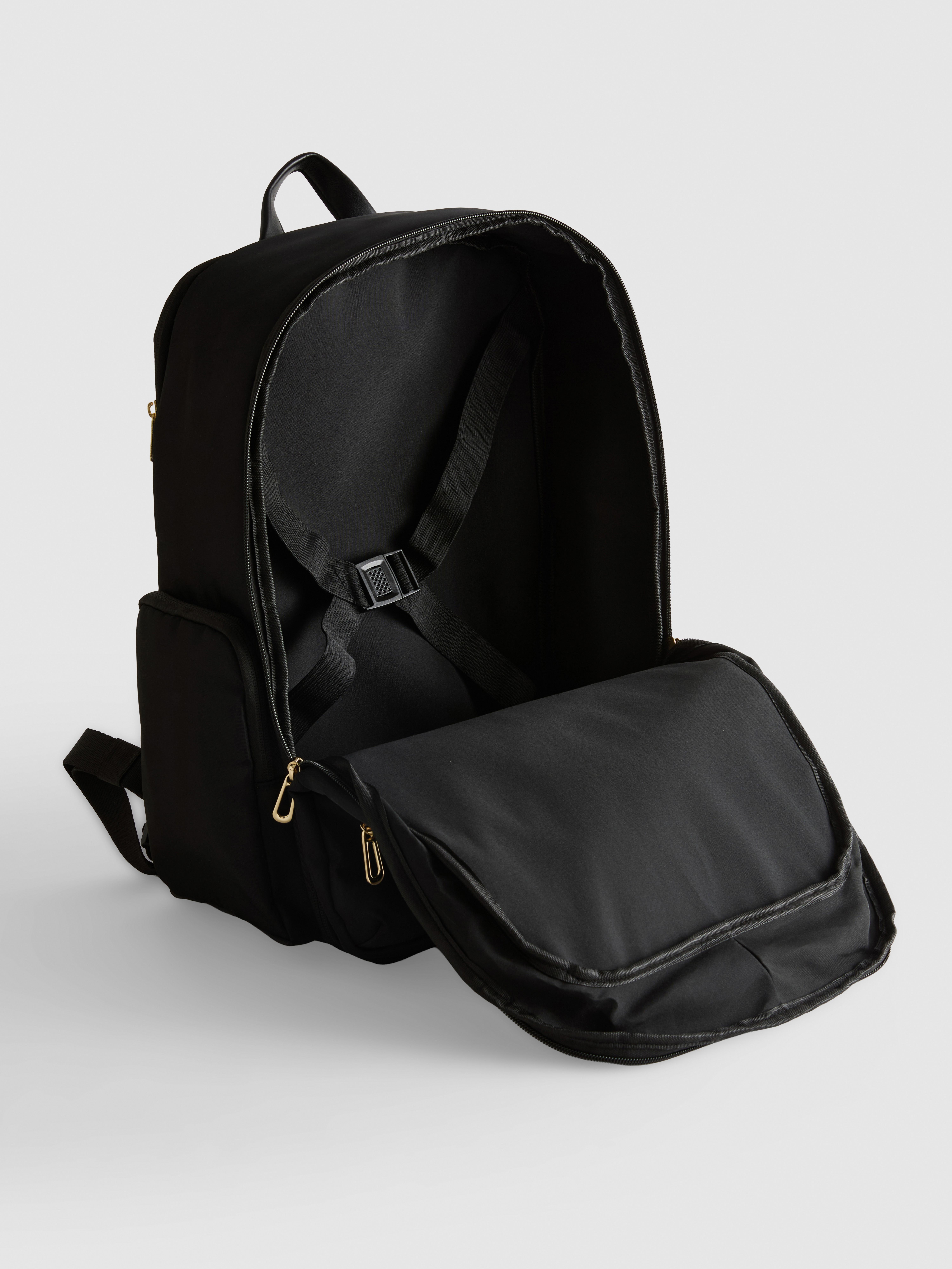Multi-Zip Backpack