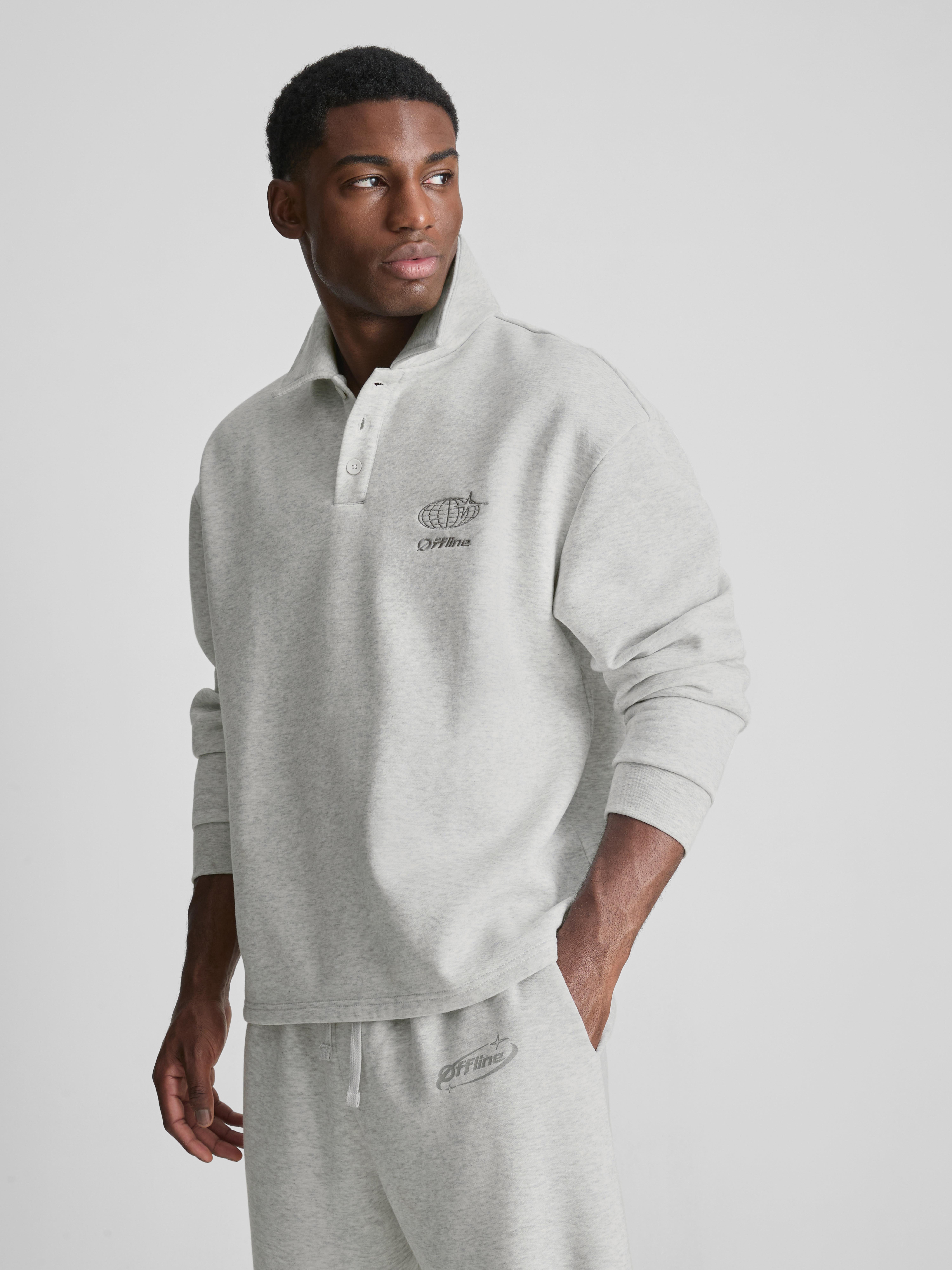 Offline Long Sleeve Polo Shirt