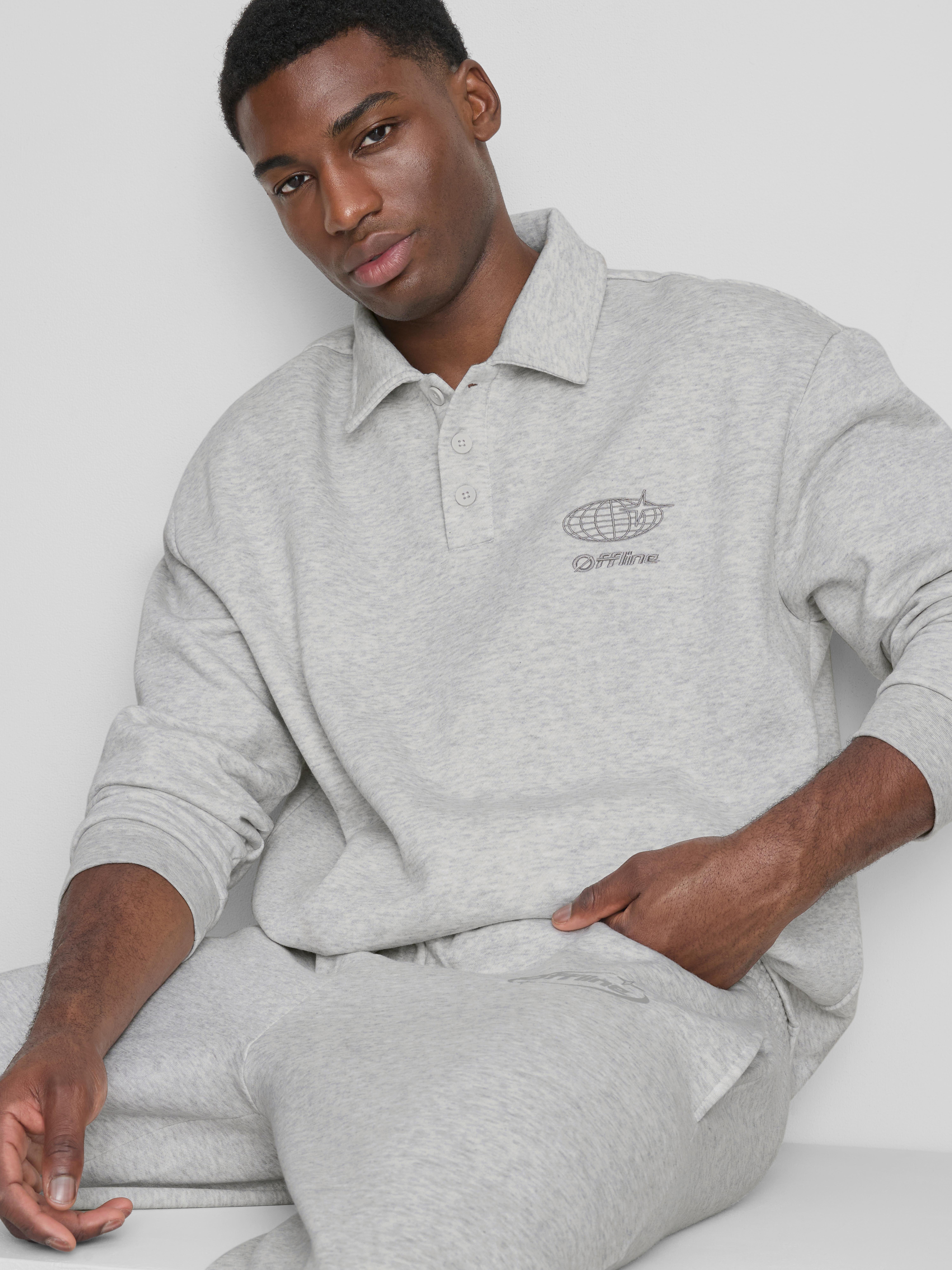 Offline Long Sleeve Polo Shirt