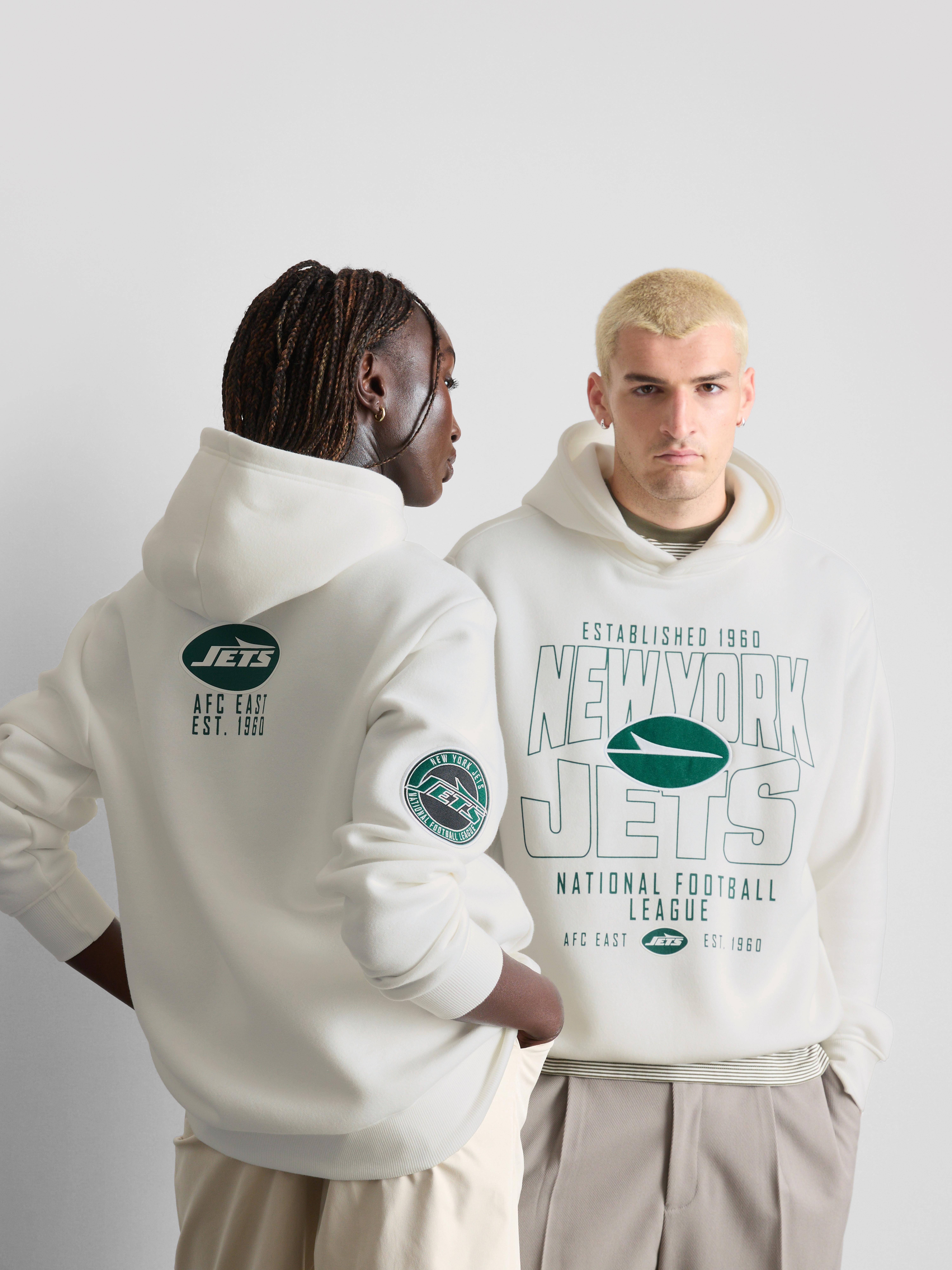 NFL New York Jets Cotton Rich Hoodie