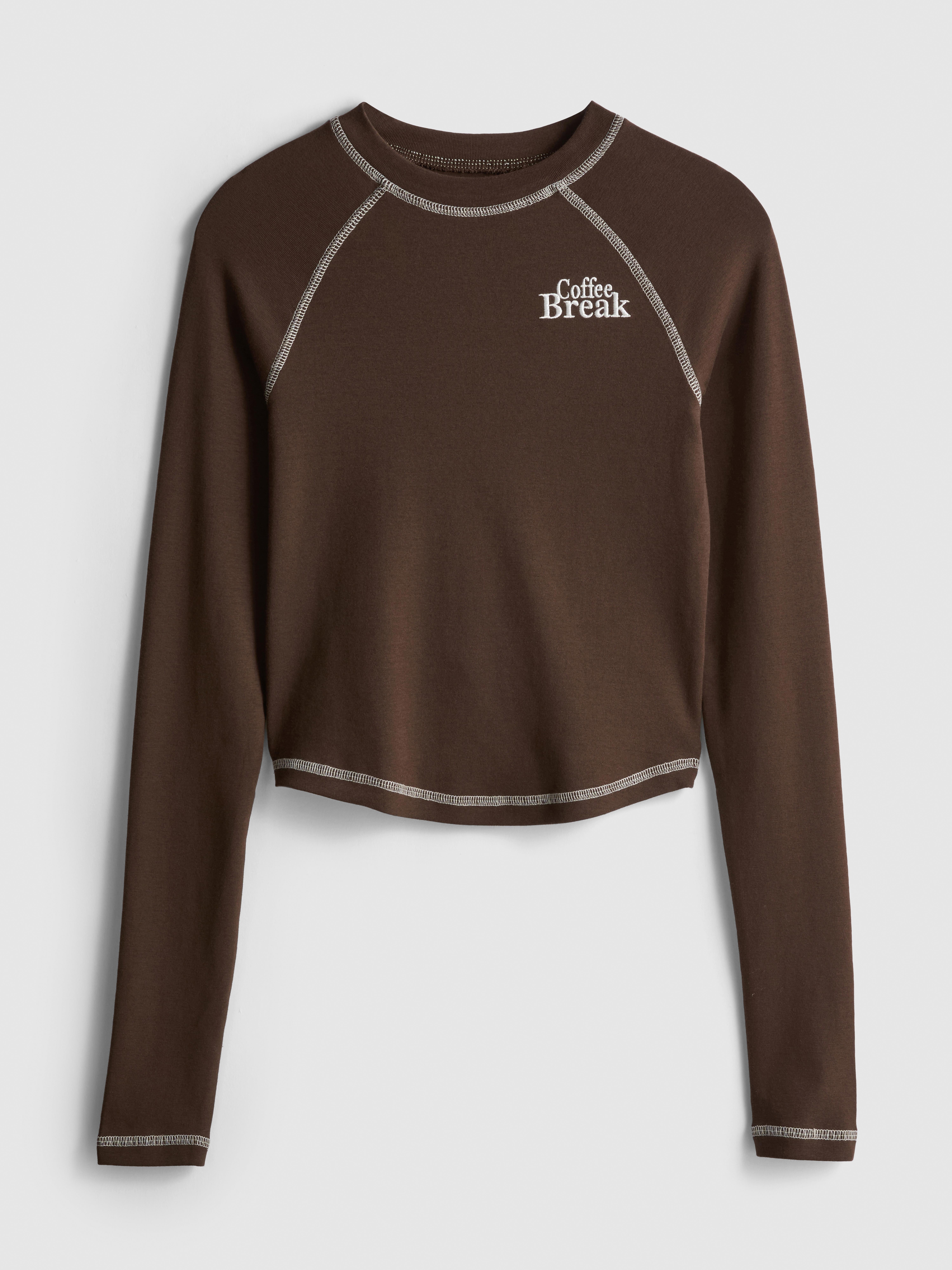 The Primark Scene | Embroidered Long Sleeve Raglan Tee