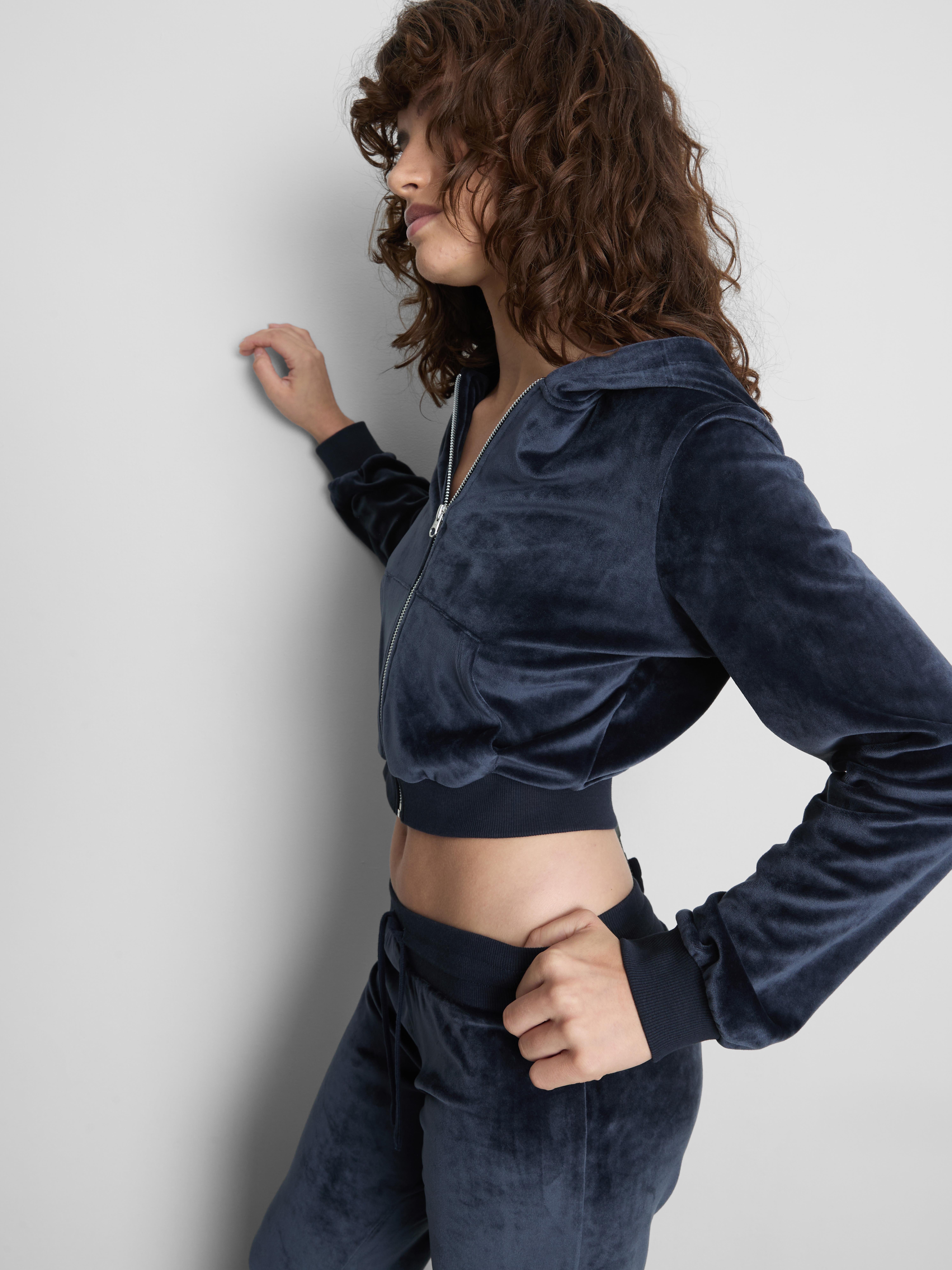 The Primark Scene | Cropped Velour Hoodie