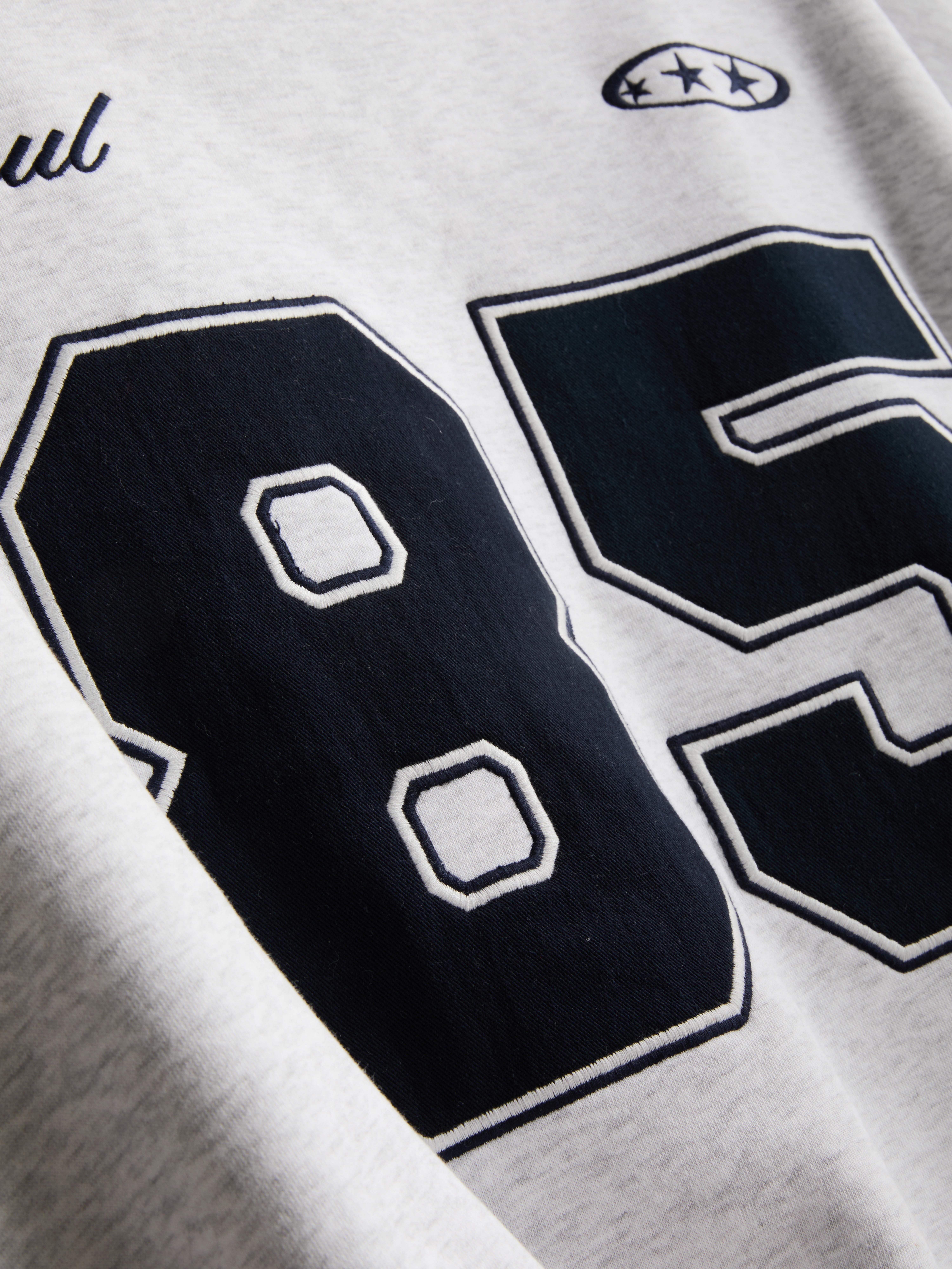 The Primark Scene | Varsity Off-The-Shoulder Sweatshirt