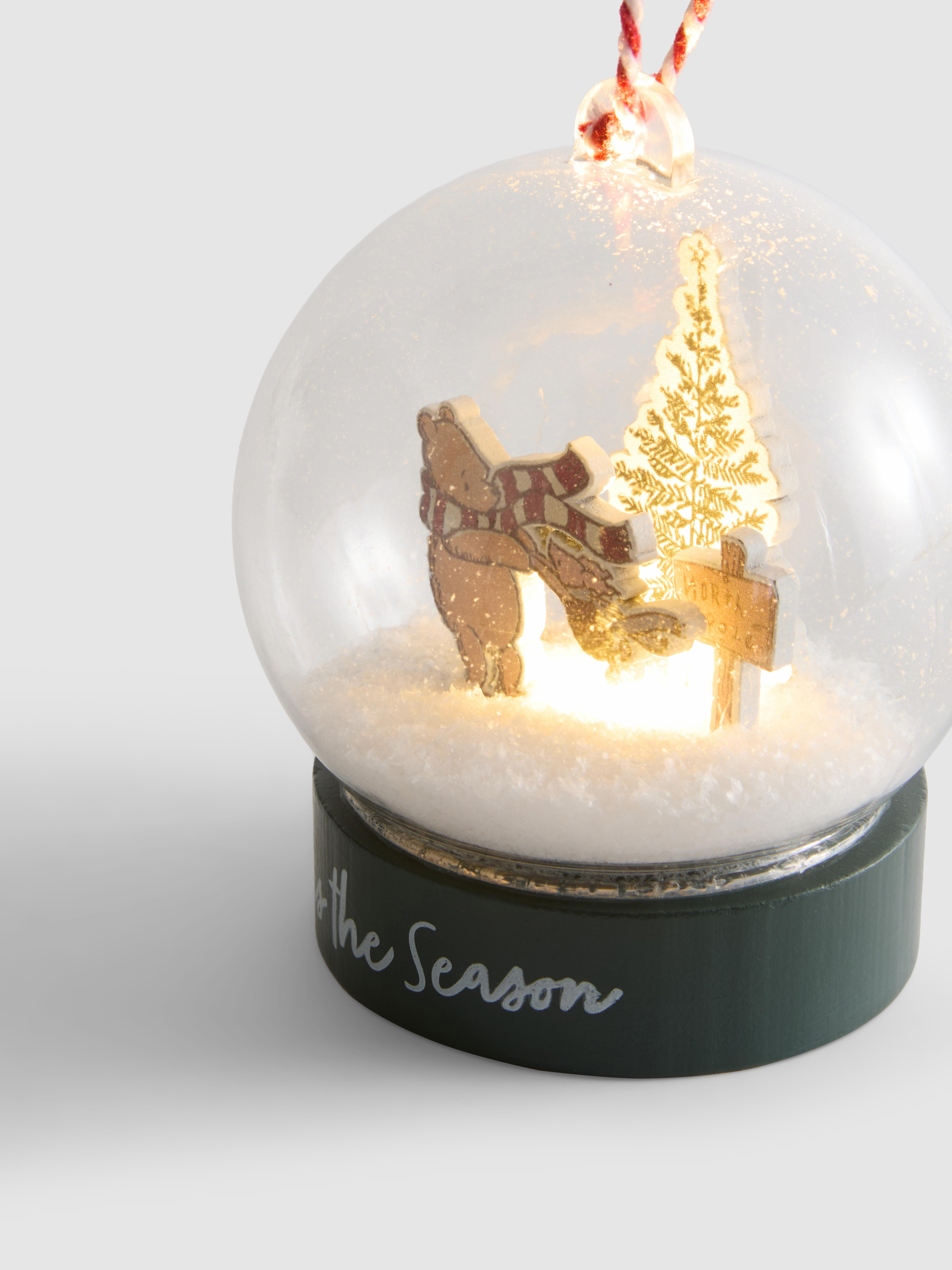 Disney’s Winnie the Pooh Light-Up Snow Globe Ornament