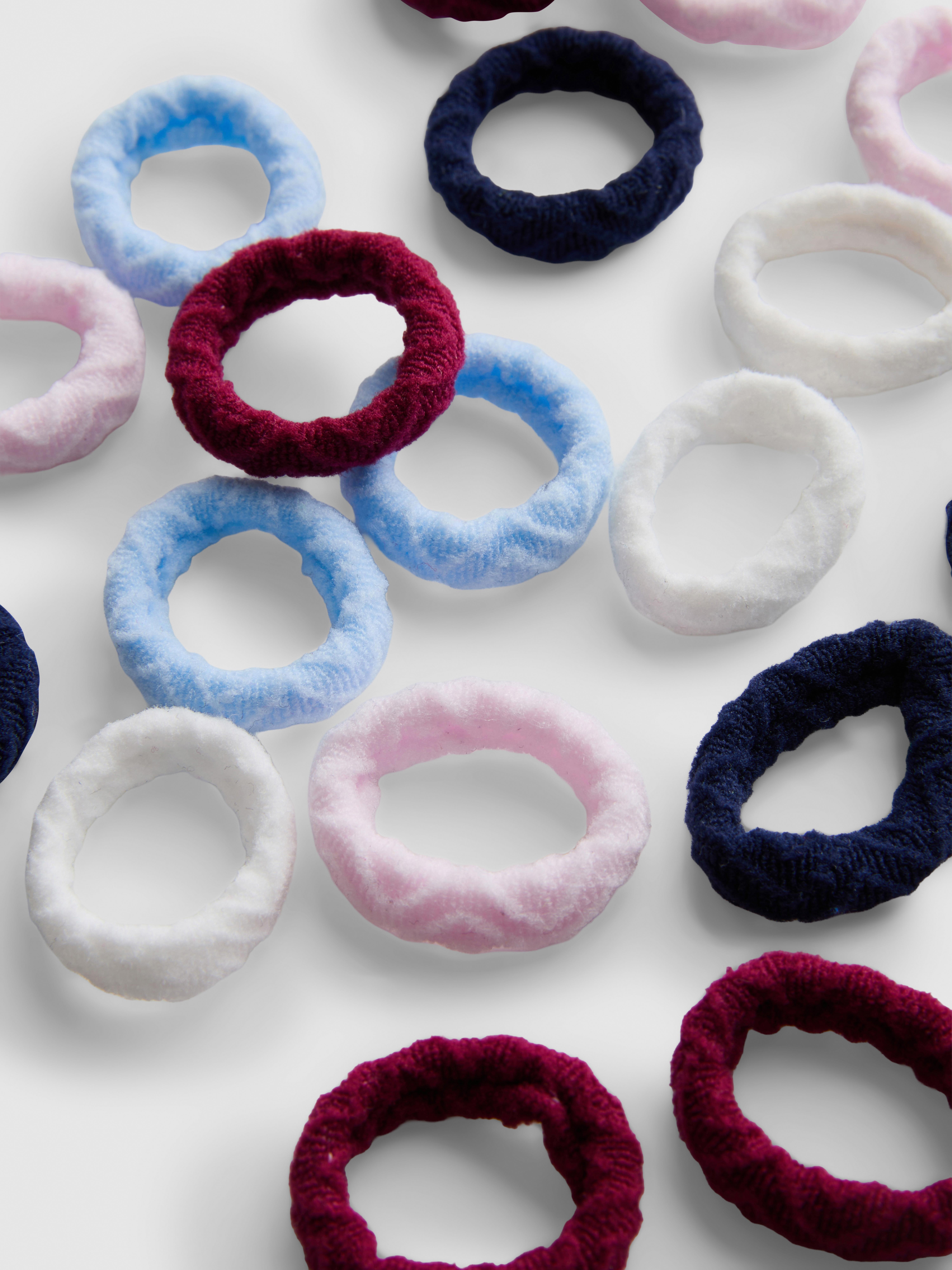 20pk Soft Hair Ties