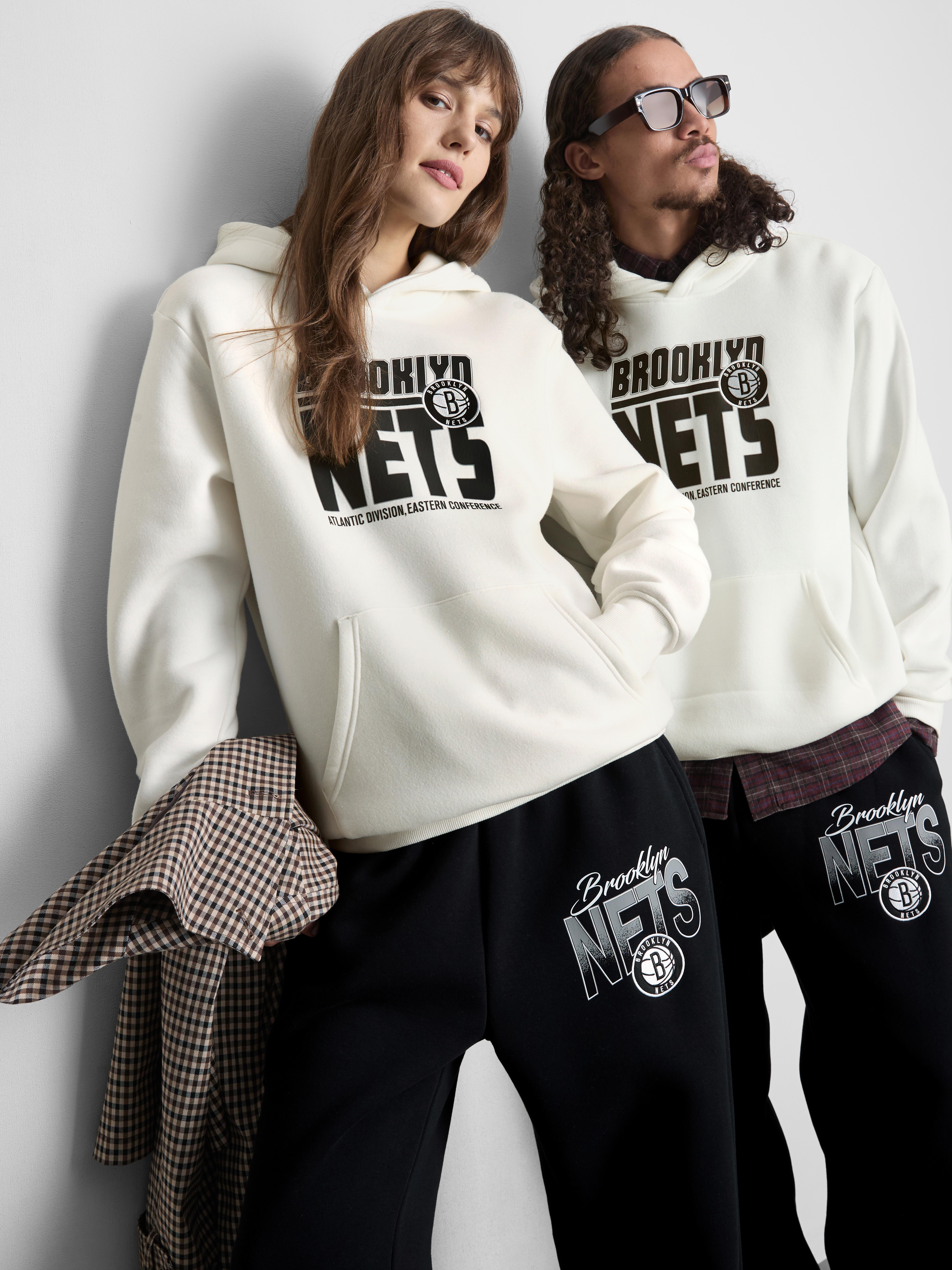NBA Brooklyn Nets Cotton-Rich Hoodie