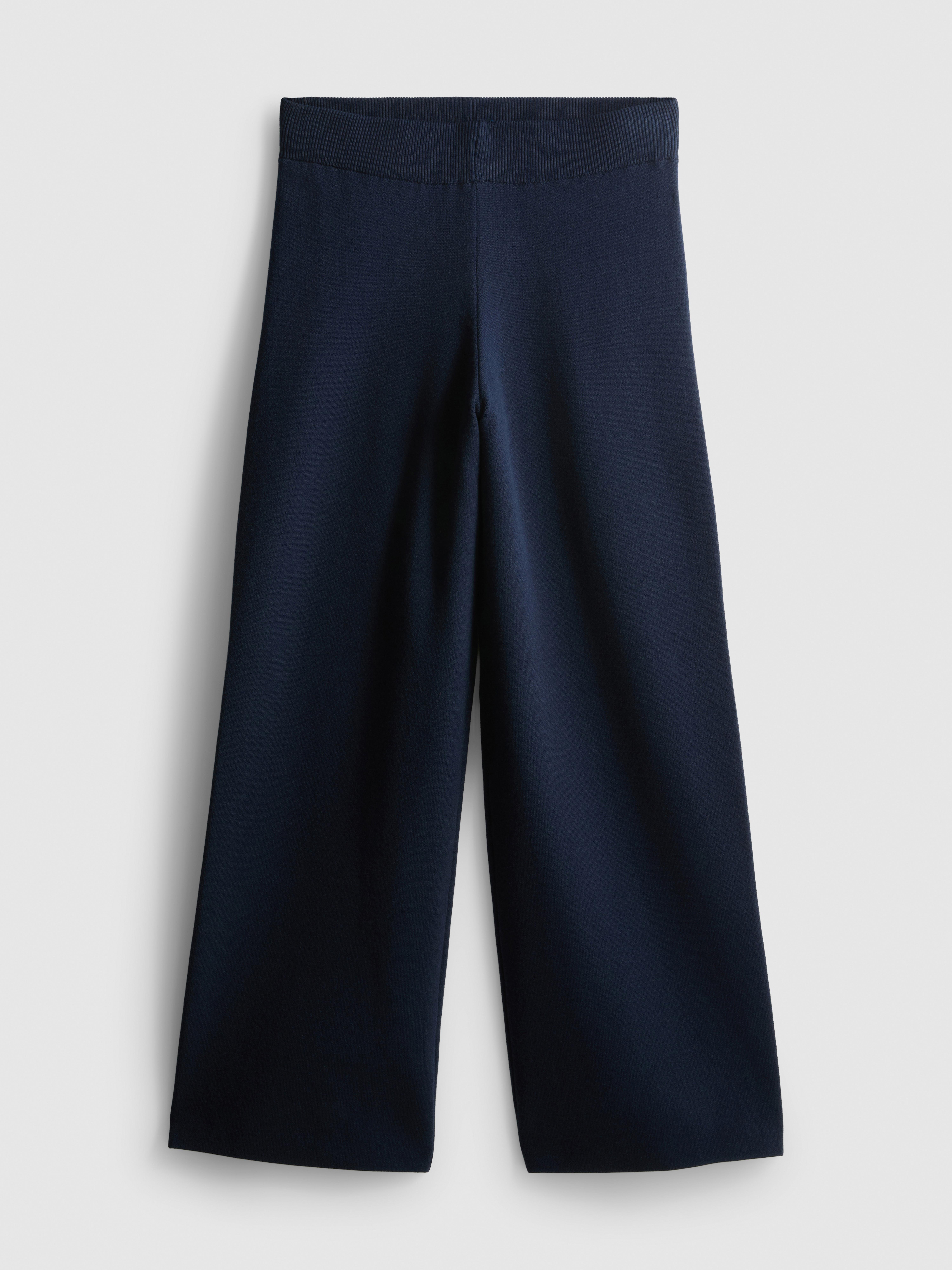 Leggings larghi a maglia stretta
