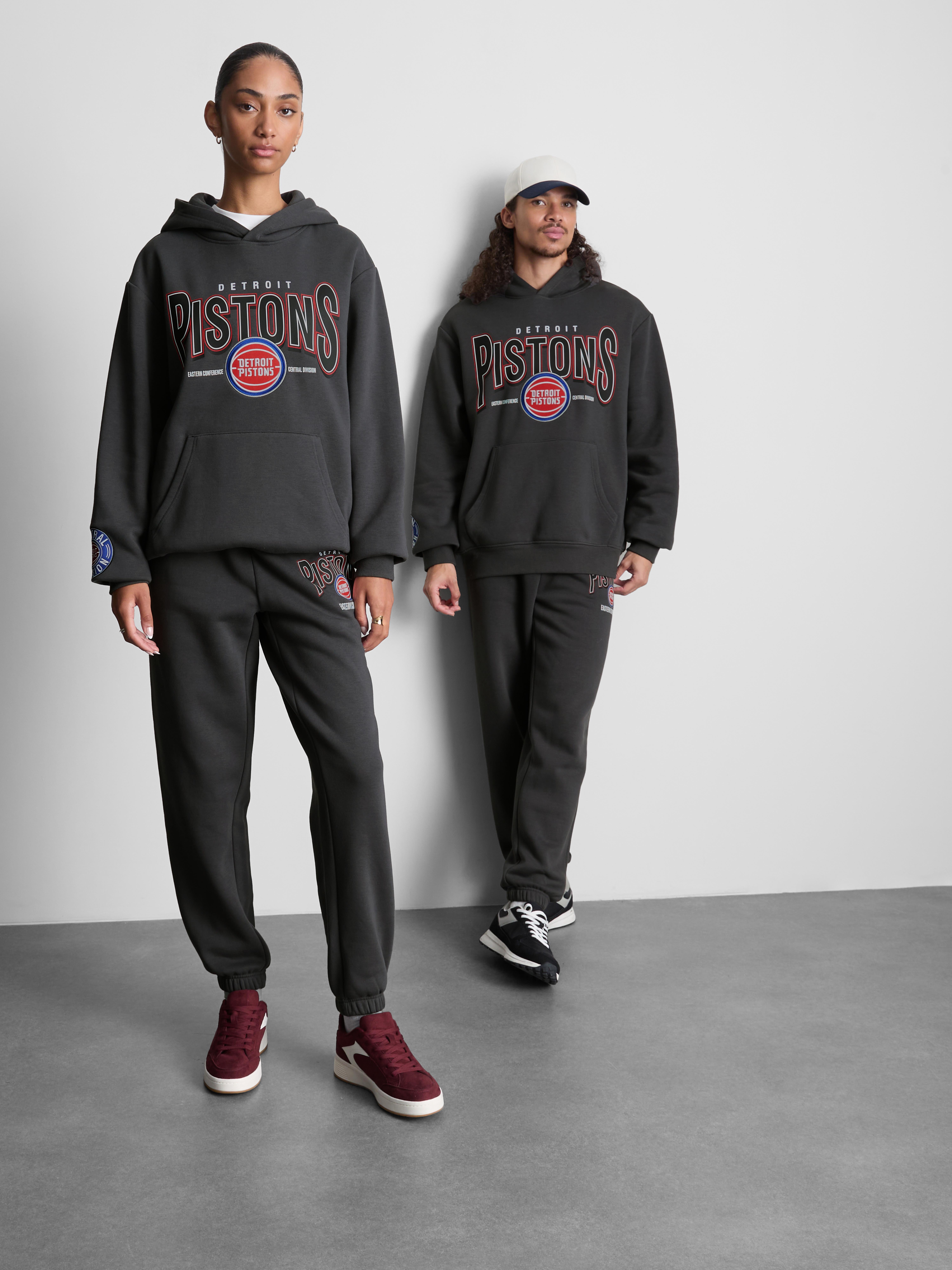 NBA Detroit Pistons Cotton-Rich Hoodie