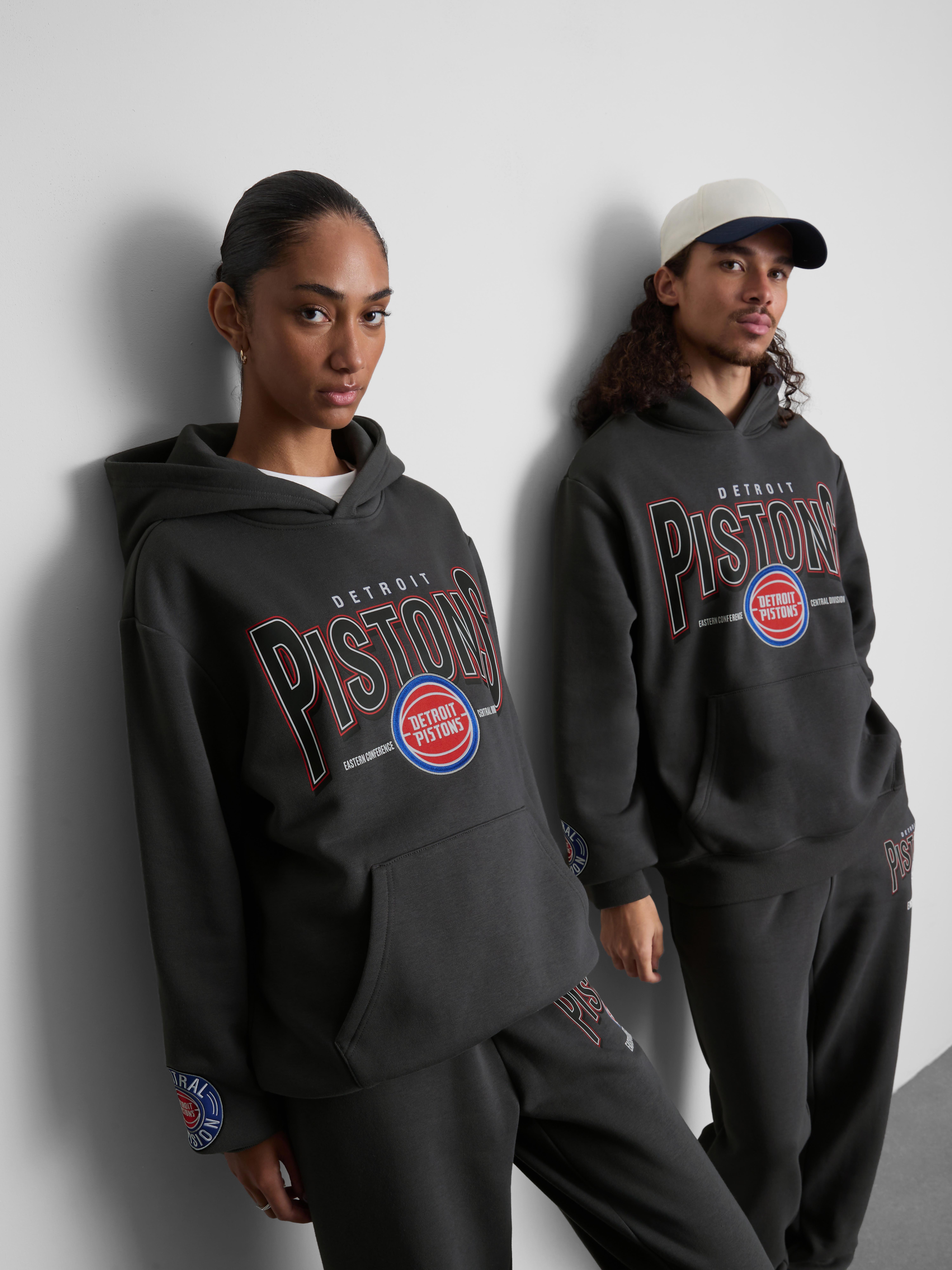 NBA Detroit Pistons Cotton-Rich Hoodie