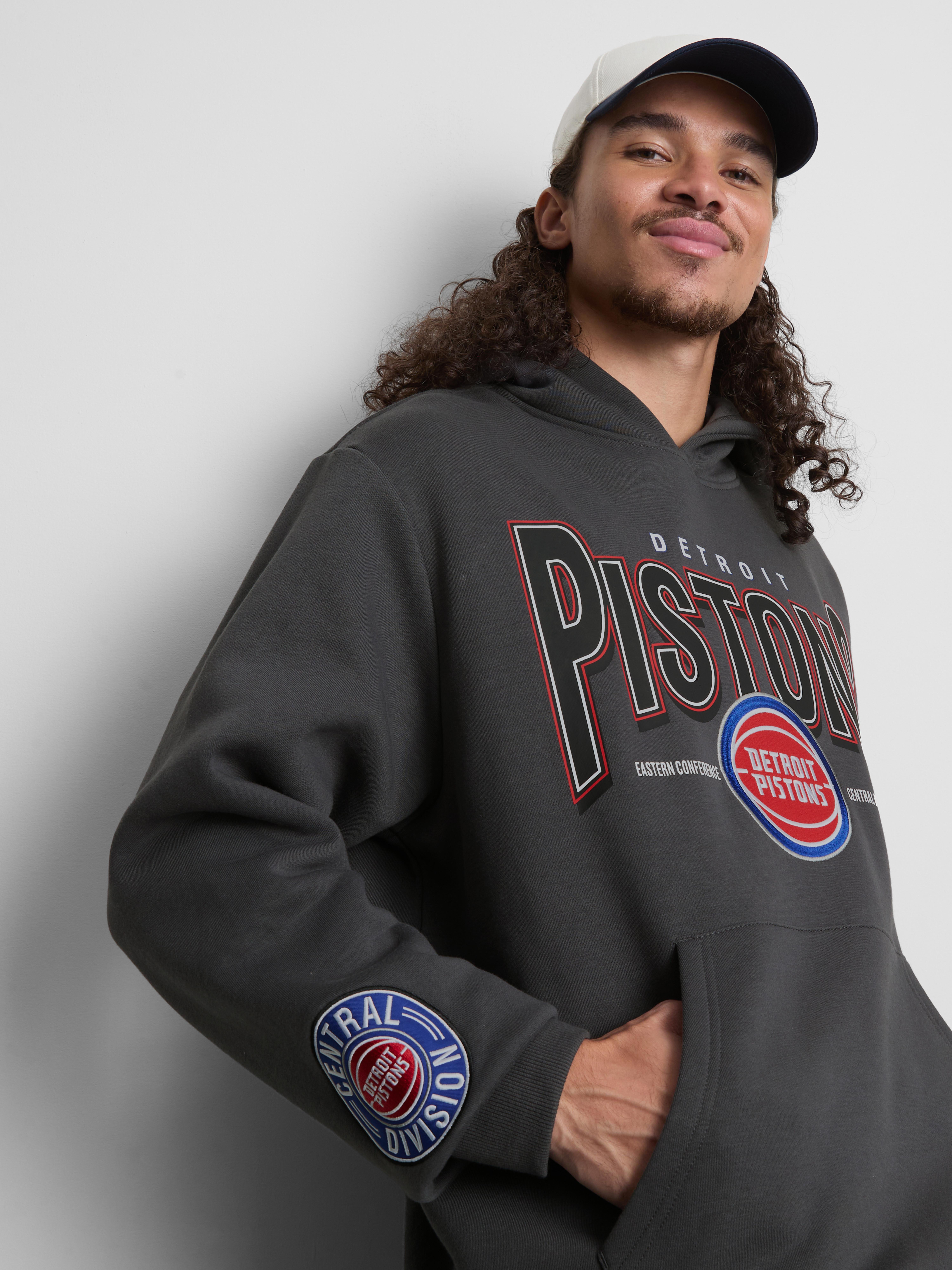 NBA Detroit Pistons Cotton-Rich Hoodie