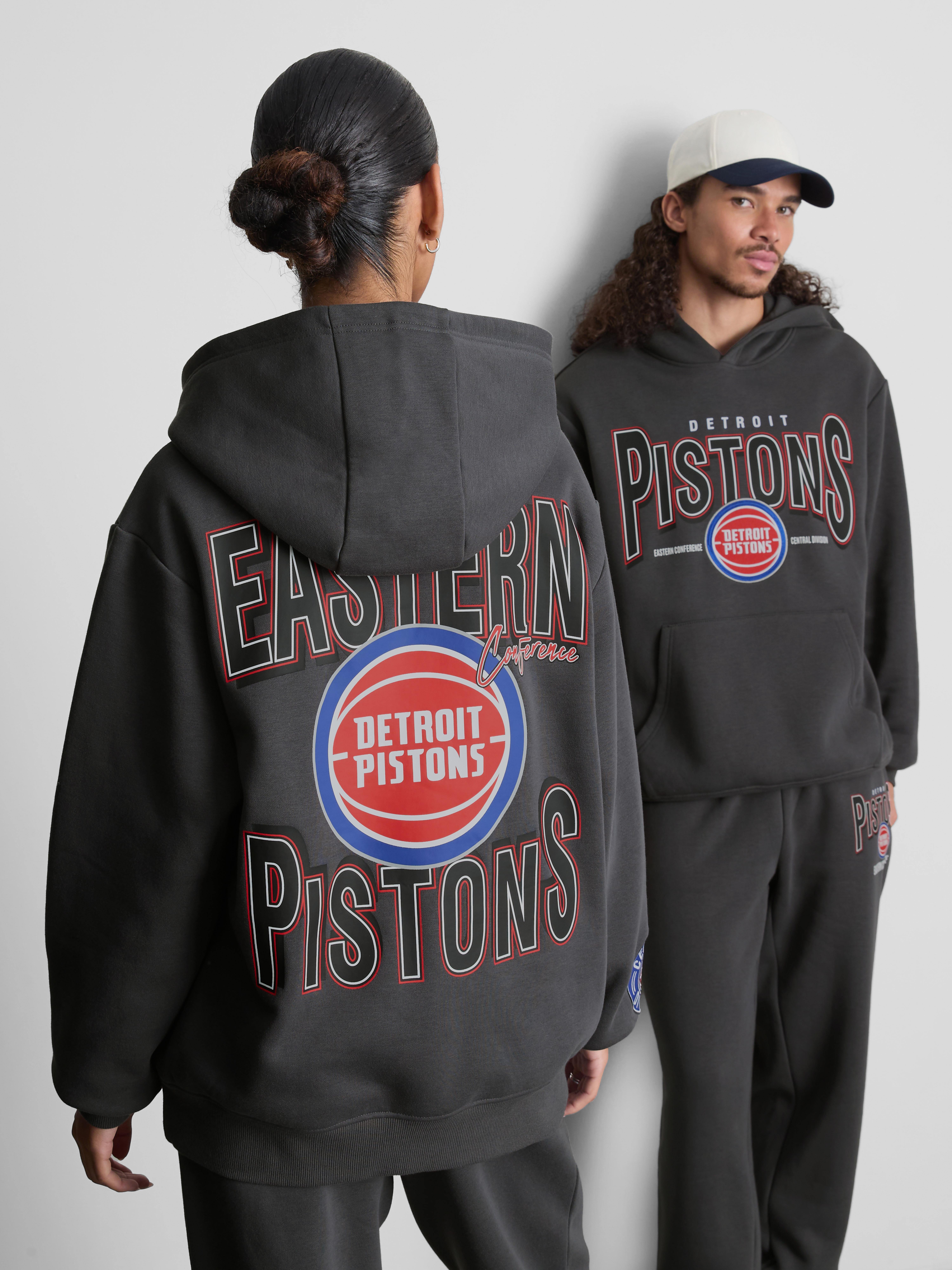 NBA Detroit Pistons Cotton-Rich Hoodie