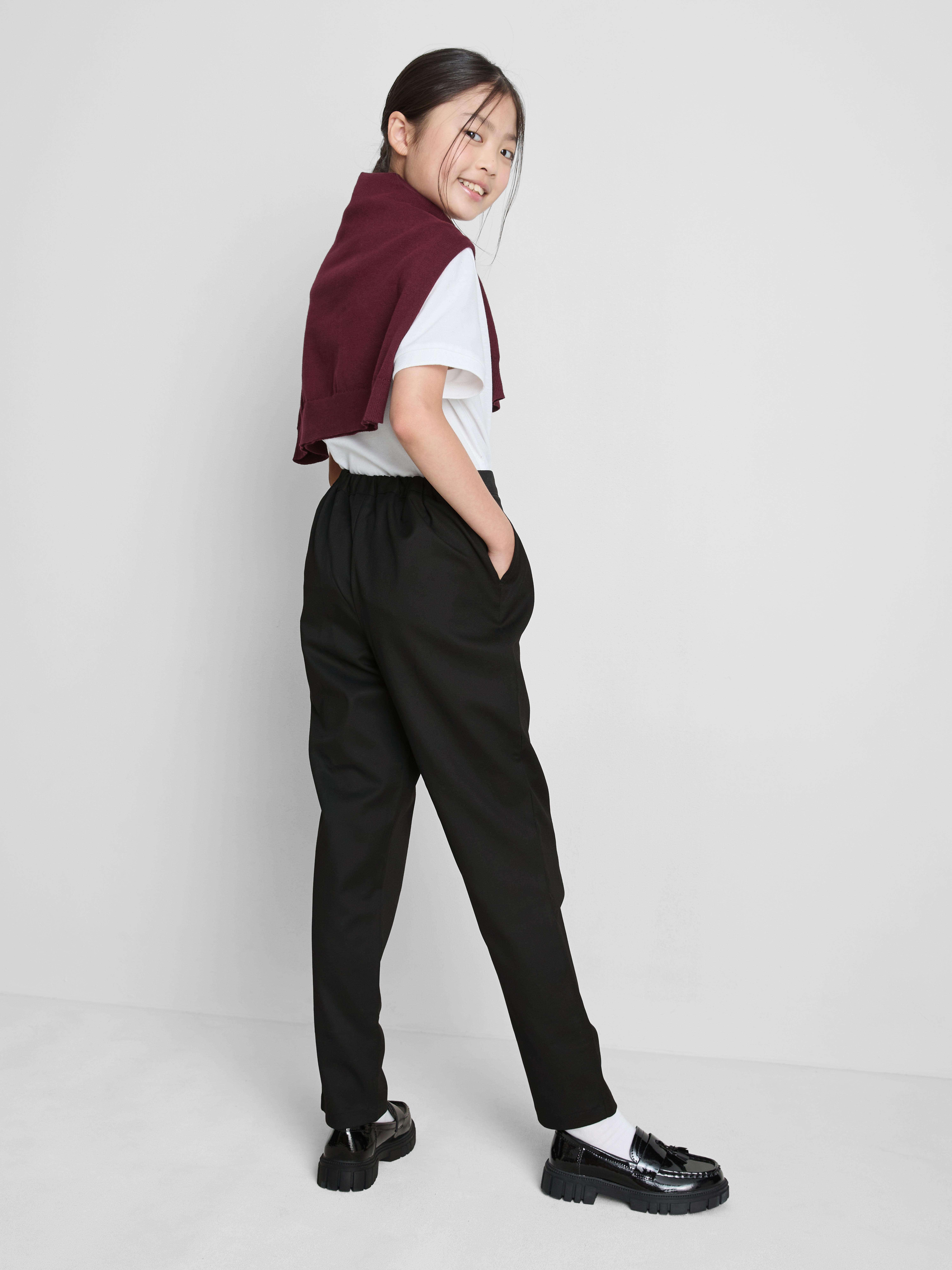 7-15yrs | 2pk Pull On School Trousers