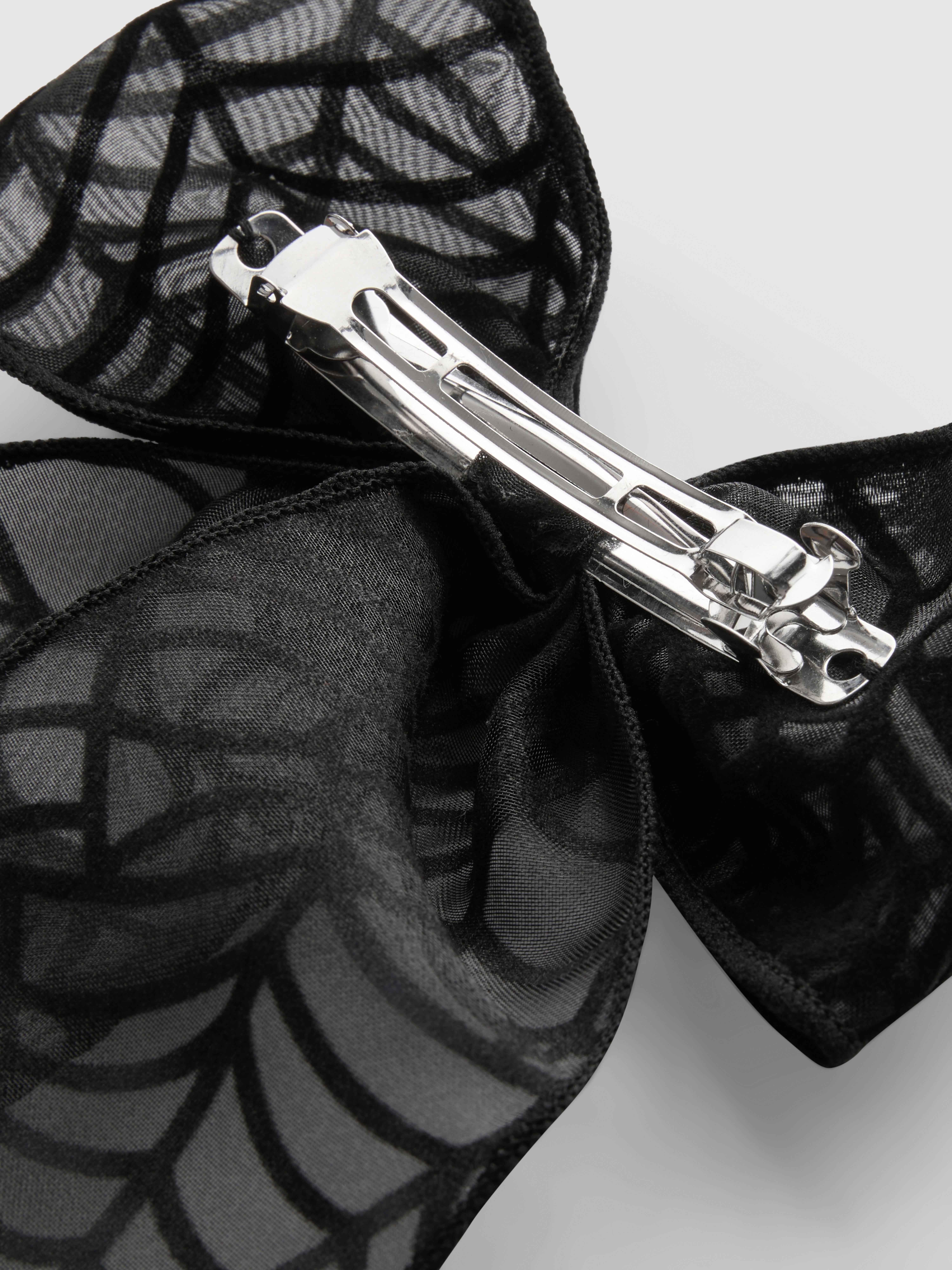 Halloween Spiderweb Bow Hair Clip