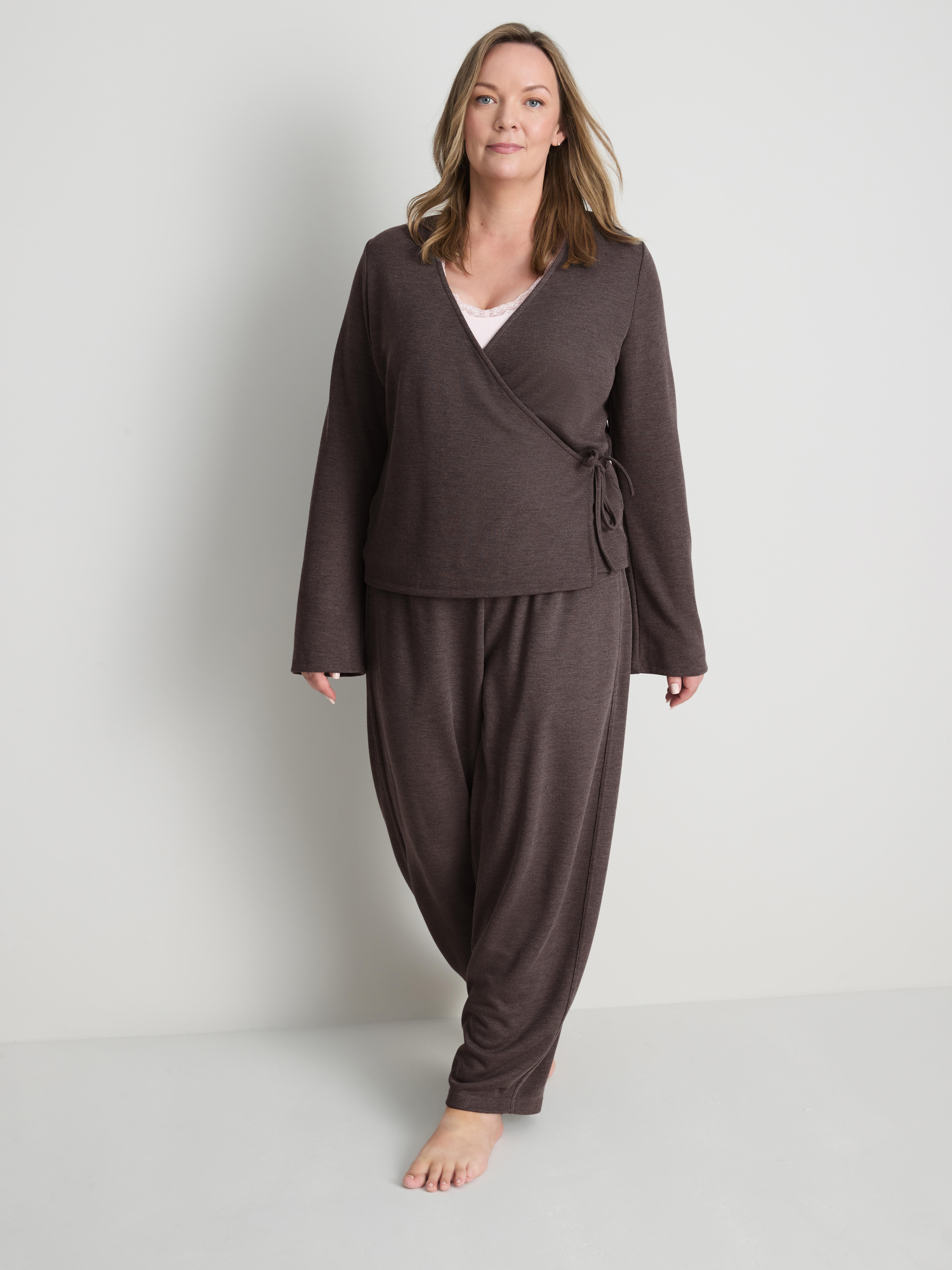 V-Neck Wrap Cardigan