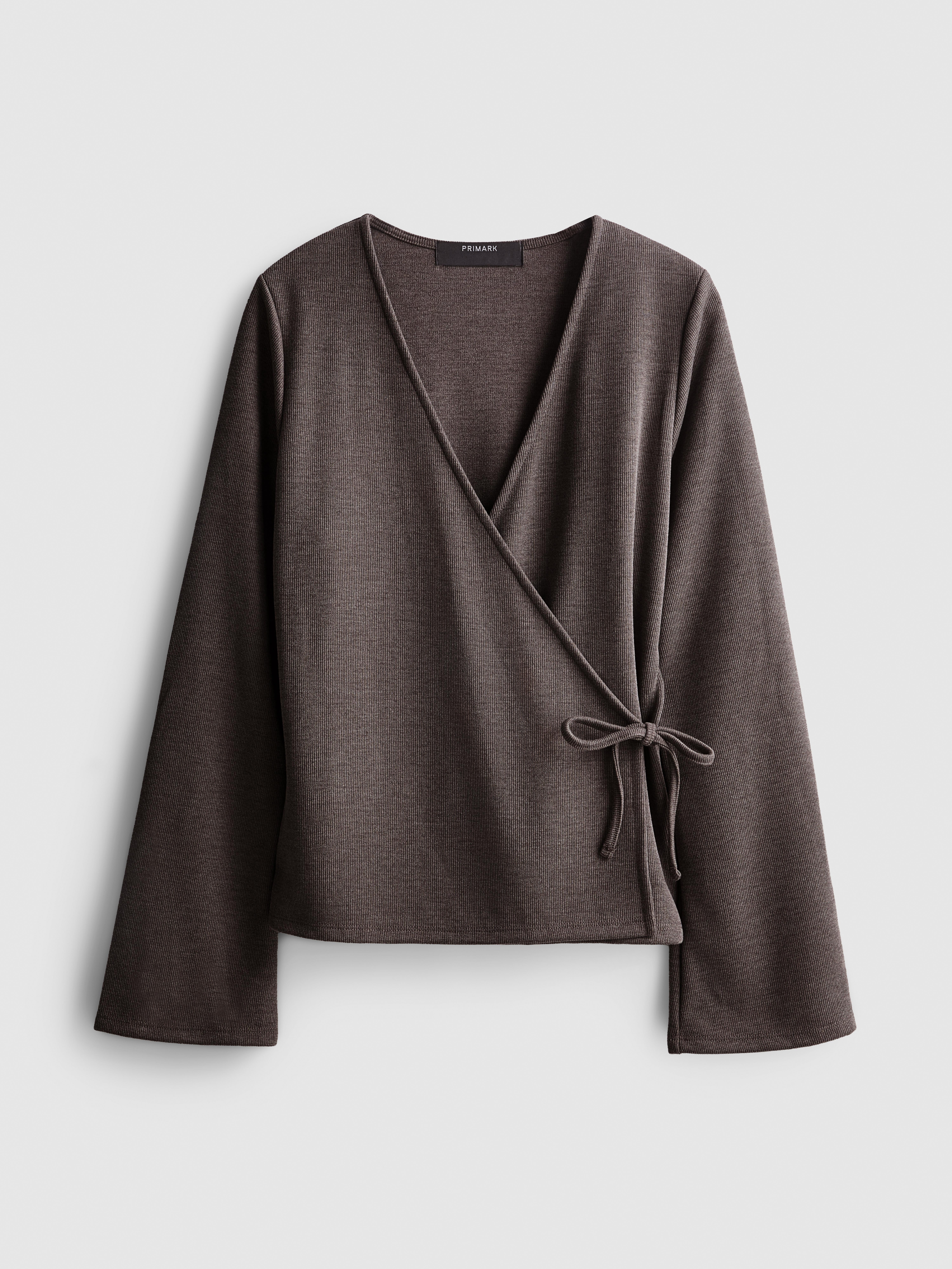 V-Neck Wrap Cardigan