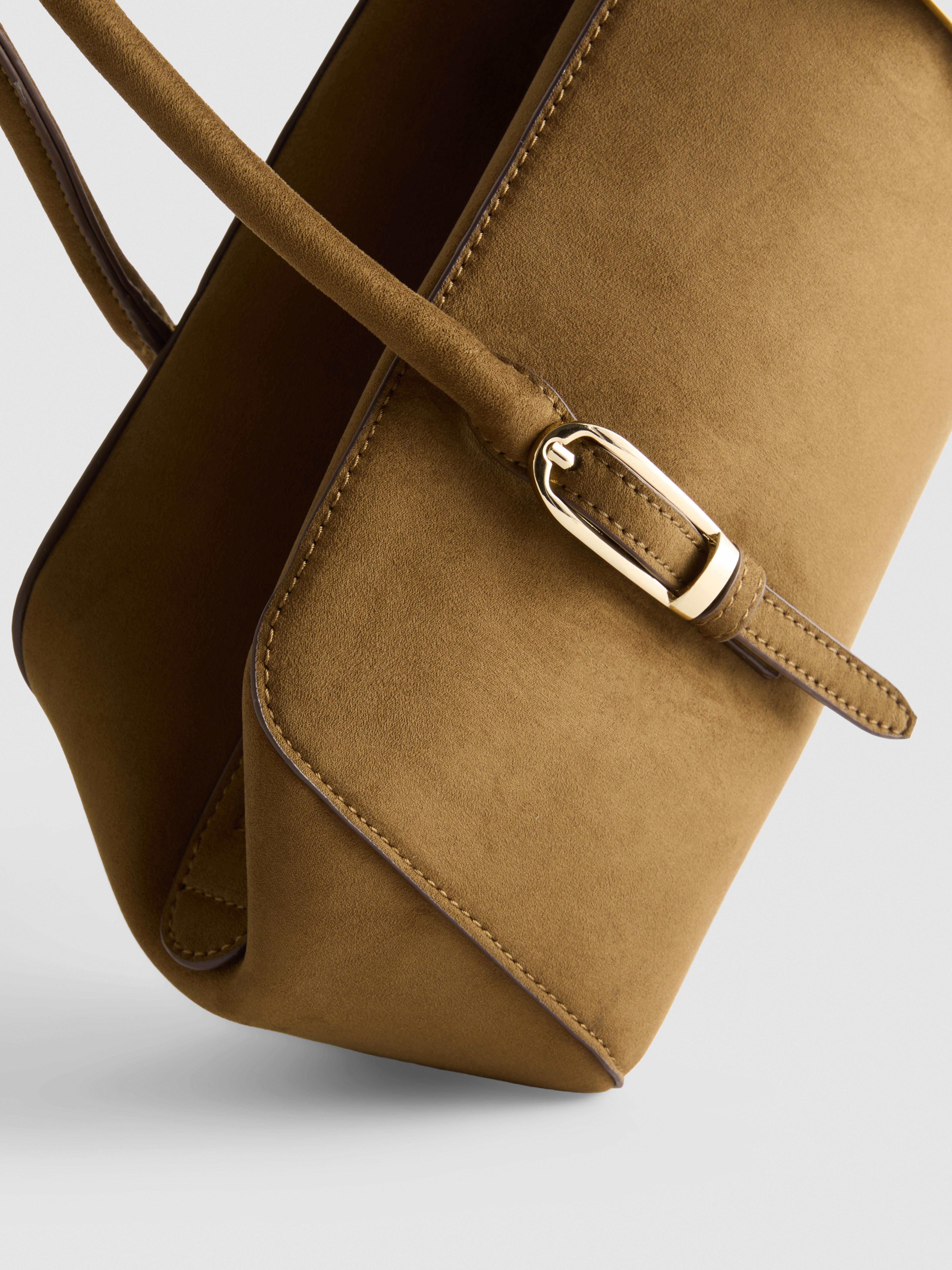 „By Coleen“ Schultertasche mit Zierschnallen