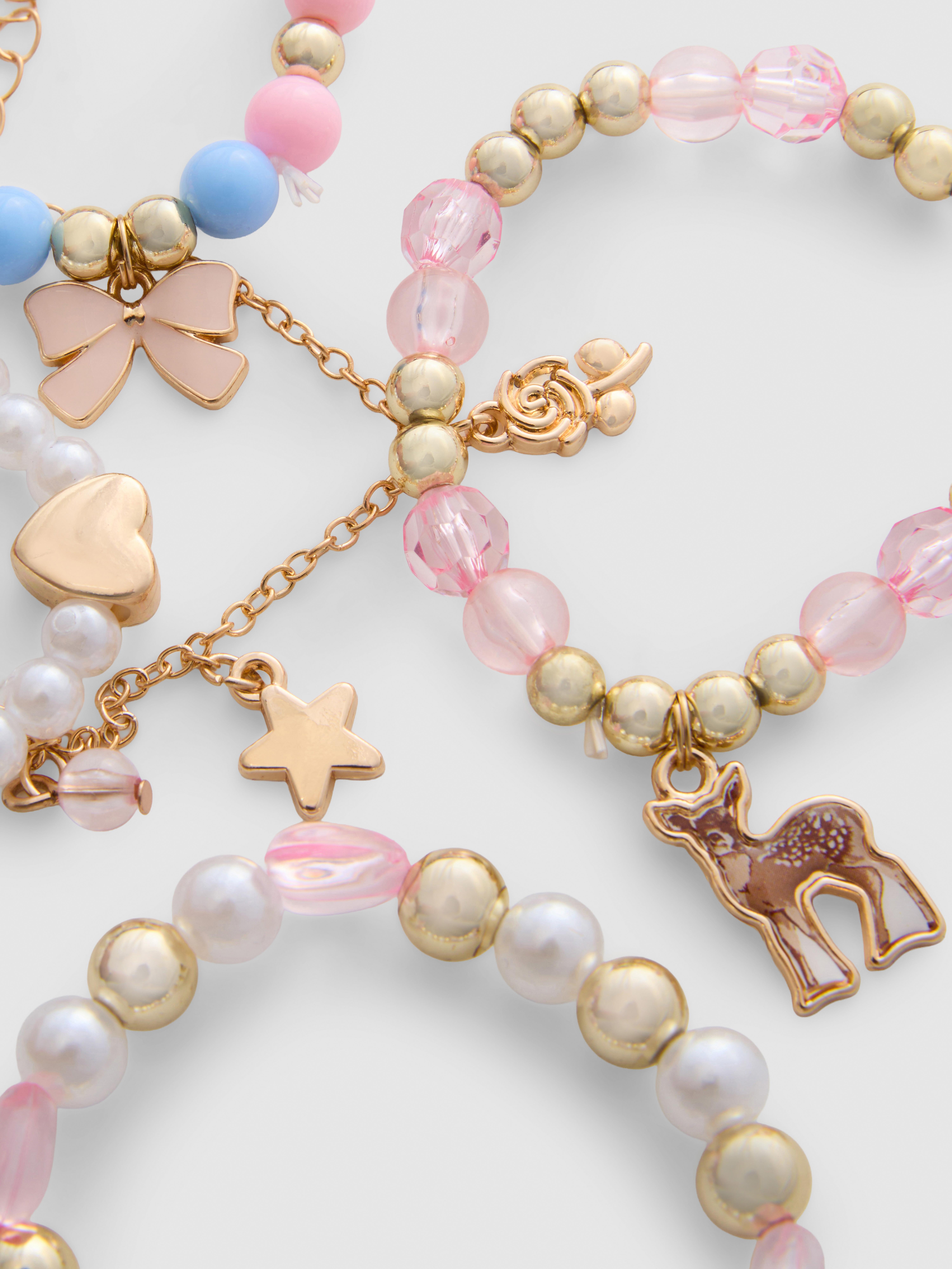 5pk Fairy Charm Bracelet Set