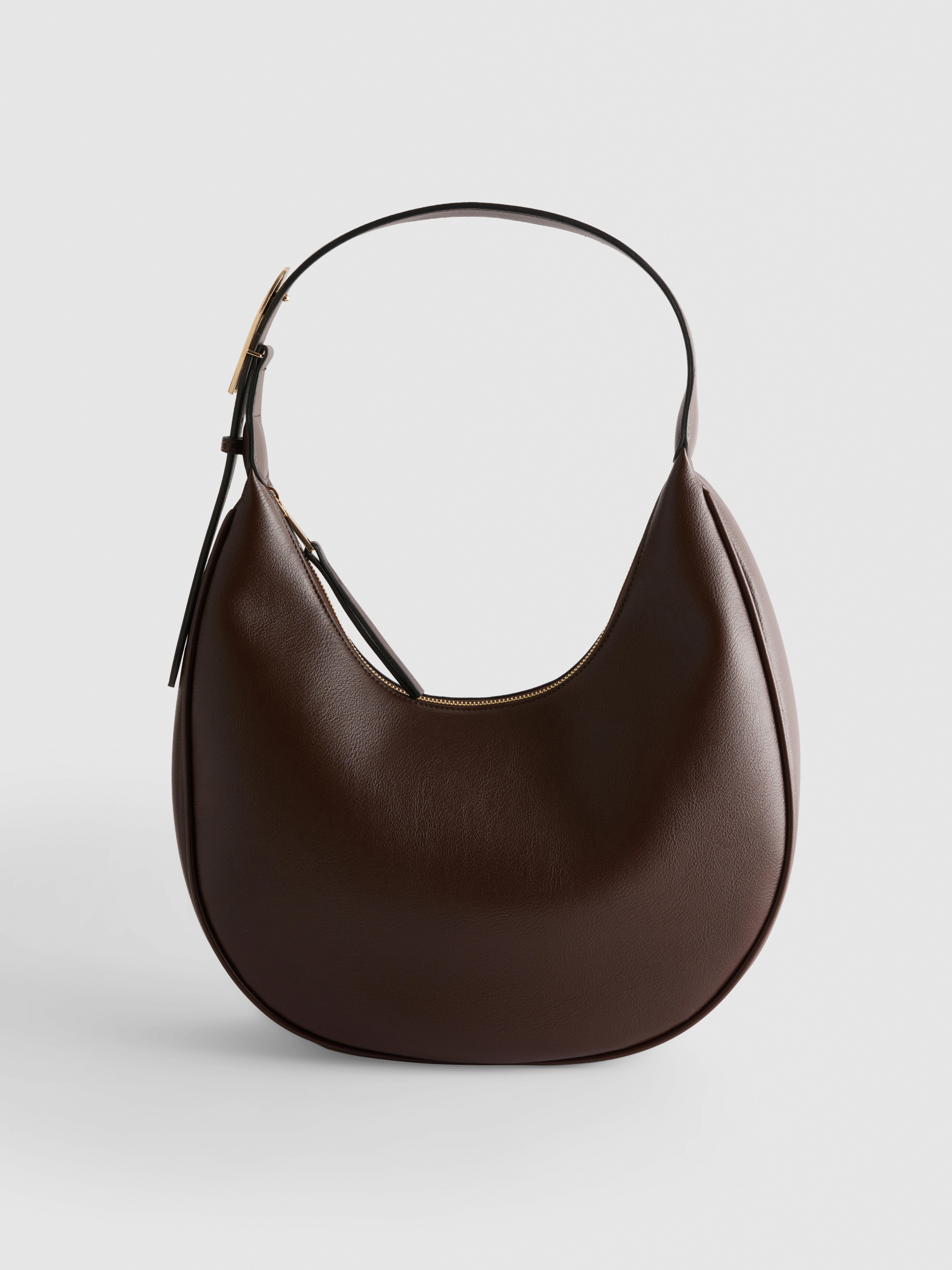 By Coleen Faux Leather Slouchy Scoop Bag